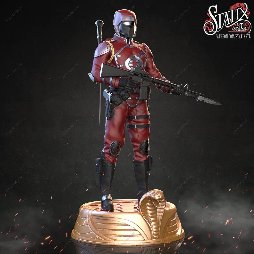 P站图纸印象馆 STATIX 特种部队 红衣卫兵 STATIX 特种部队 红衣卫兵