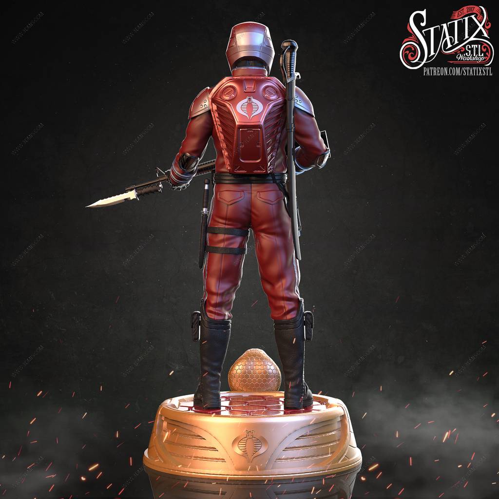 P站图纸印象馆 STATIX 特种部队 红衣卫兵 STATIX 特种部队 红衣卫兵