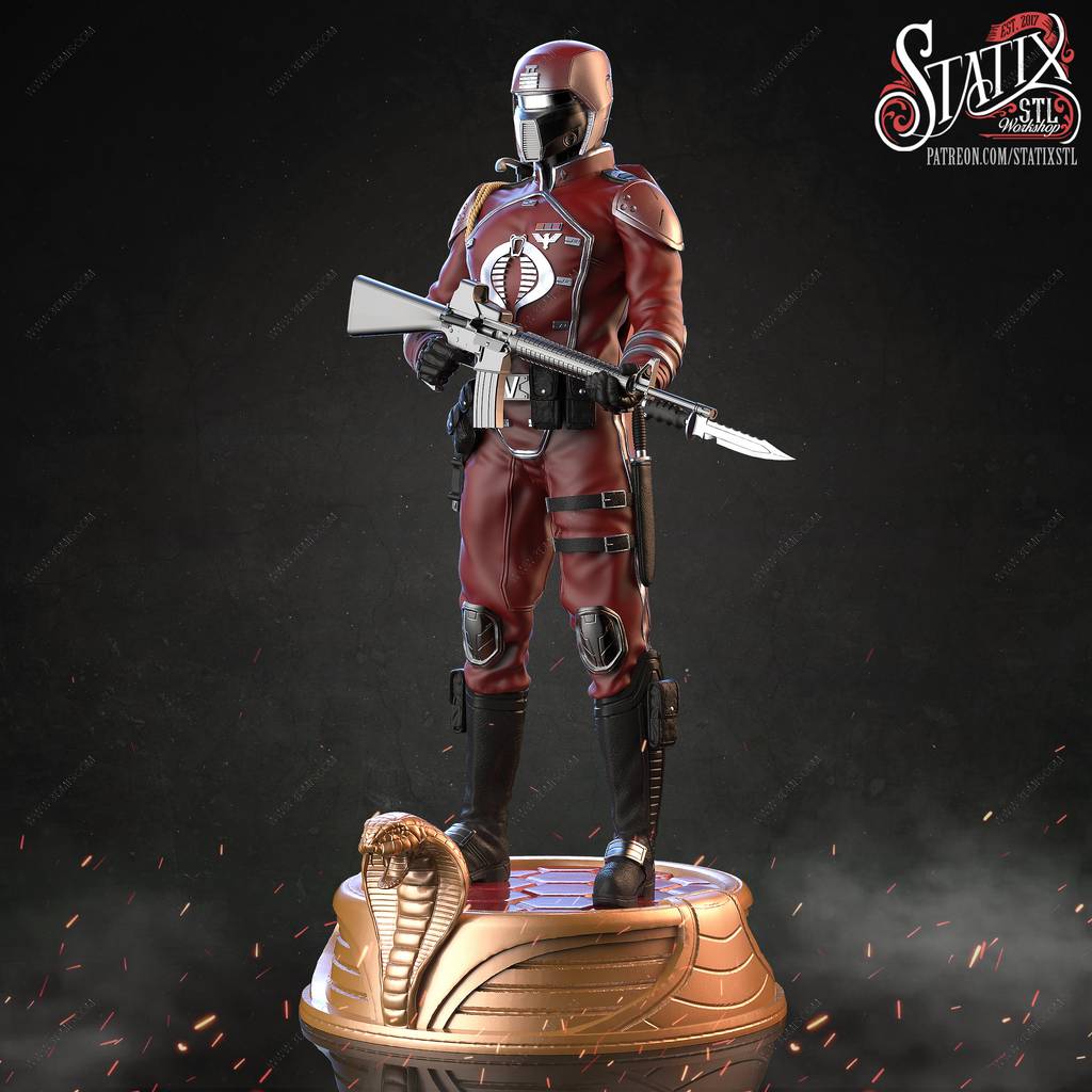 P站图纸印象馆 STATIX 特种部队 红衣卫兵 STATIX 特种部队 红衣卫兵