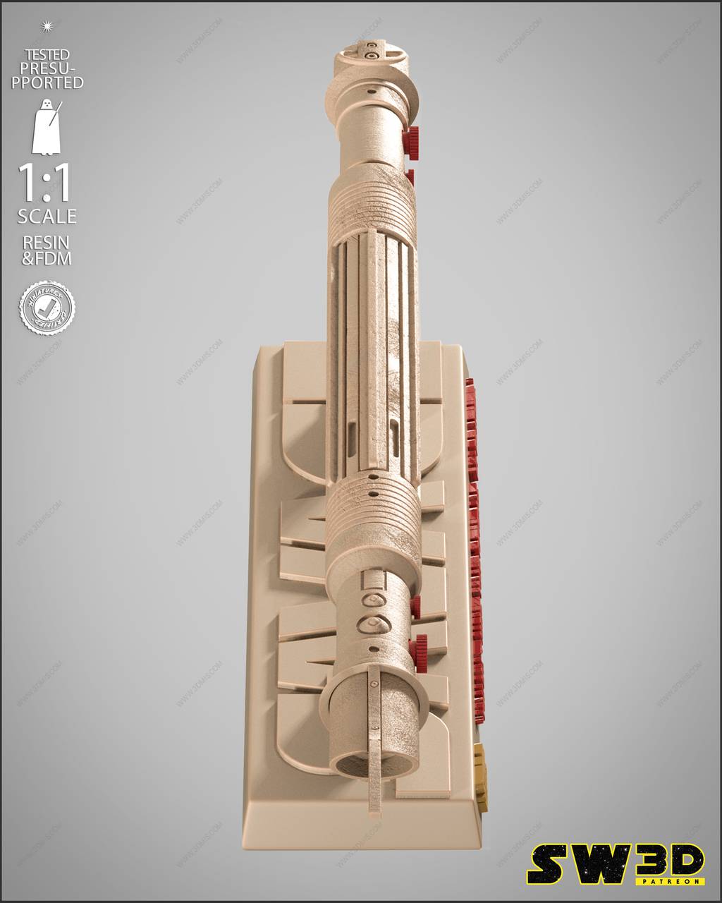 P站图纸印象馆 SW3D 星球大战 萨瓦奇·奥普雷斯的光剑 SW3D 星球大战 萨瓦奇·奥普雷斯的光剑