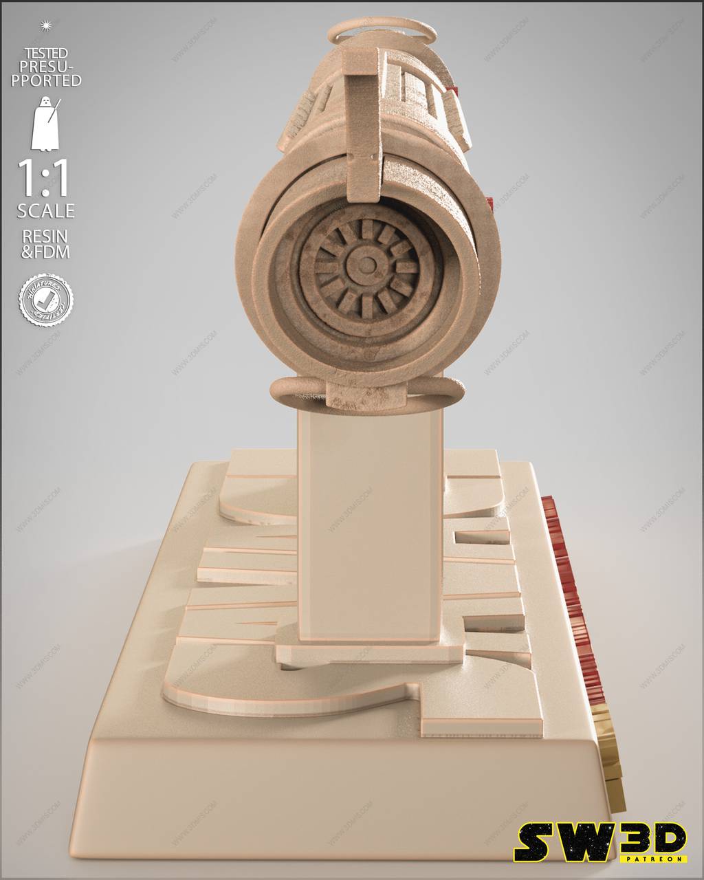 P站图纸印象馆 SW3D 星球大战 萨瓦奇·奥普雷斯的光剑 SW3D 星球大战 萨瓦奇·奥普雷斯的光剑