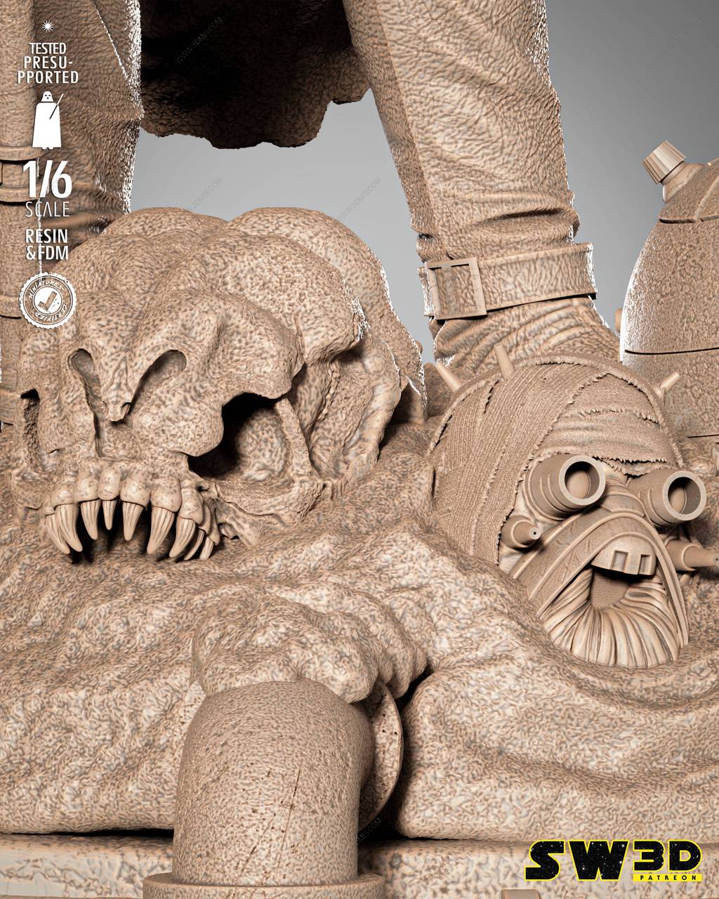 P站图纸印象馆 SW3D 星球大战 本·克诺比 SW3D 星球大战 本·克诺比