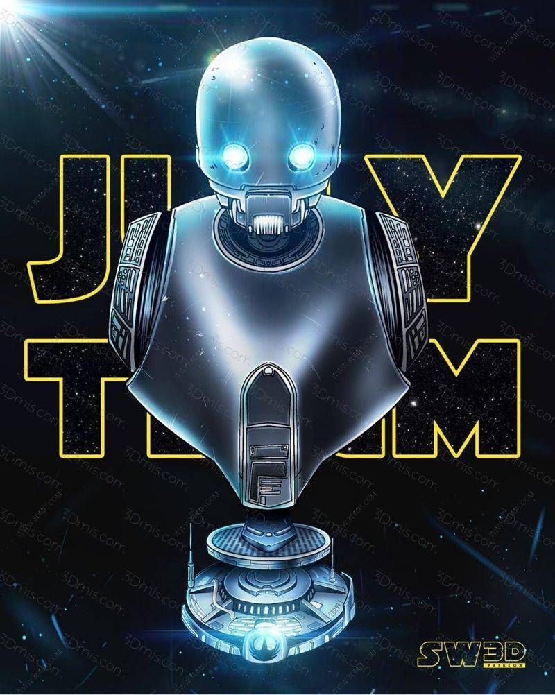 SW3D 星球大战 K-2SO机器人