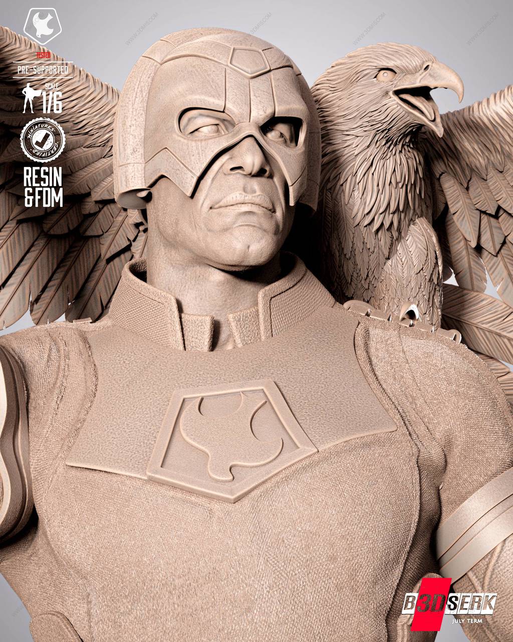 P站图纸印象馆 B3DSERK DC漫画 和平使者 B3DSERK DC漫画 和平使者