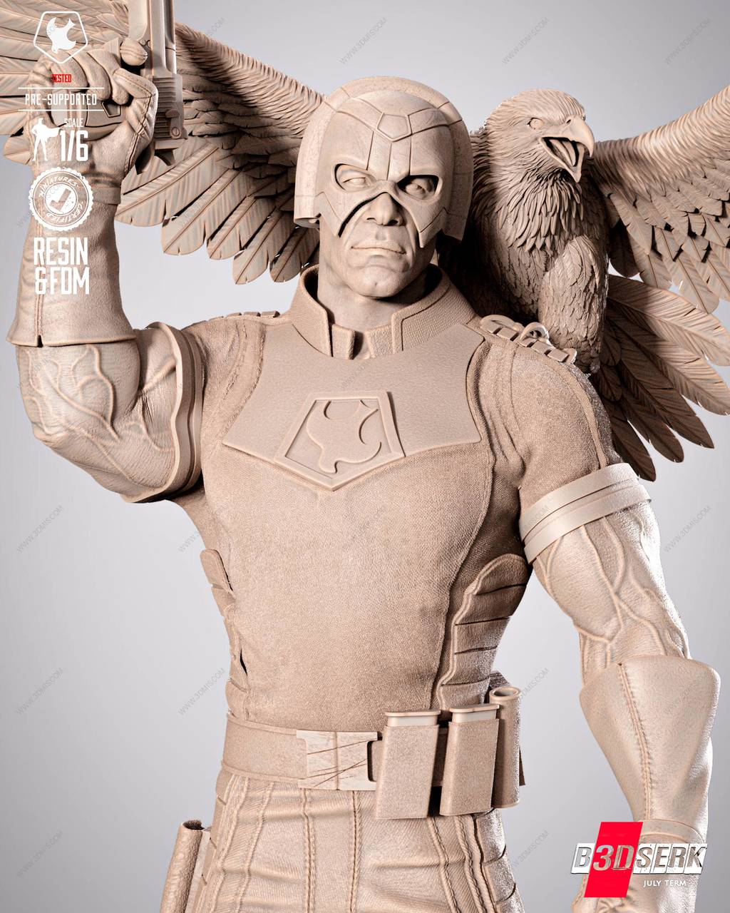 P站图纸印象馆 B3DSERK DC漫画 和平使者 B3DSERK DC漫画 和平使者