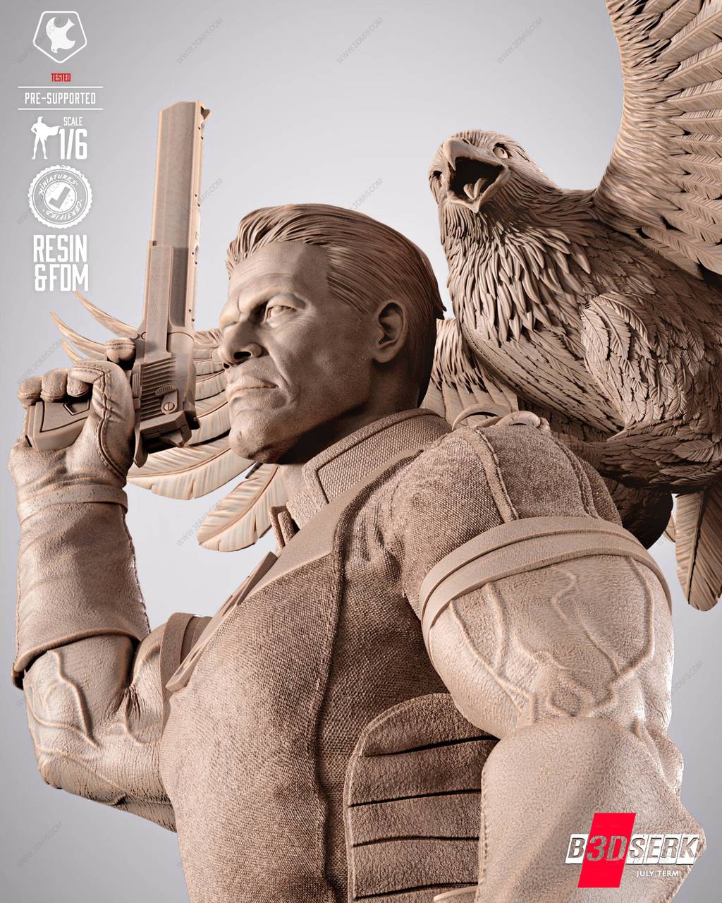 P站图纸印象馆 B3DSERK DC漫画 和平使者 B3DSERK DC漫画 和平使者