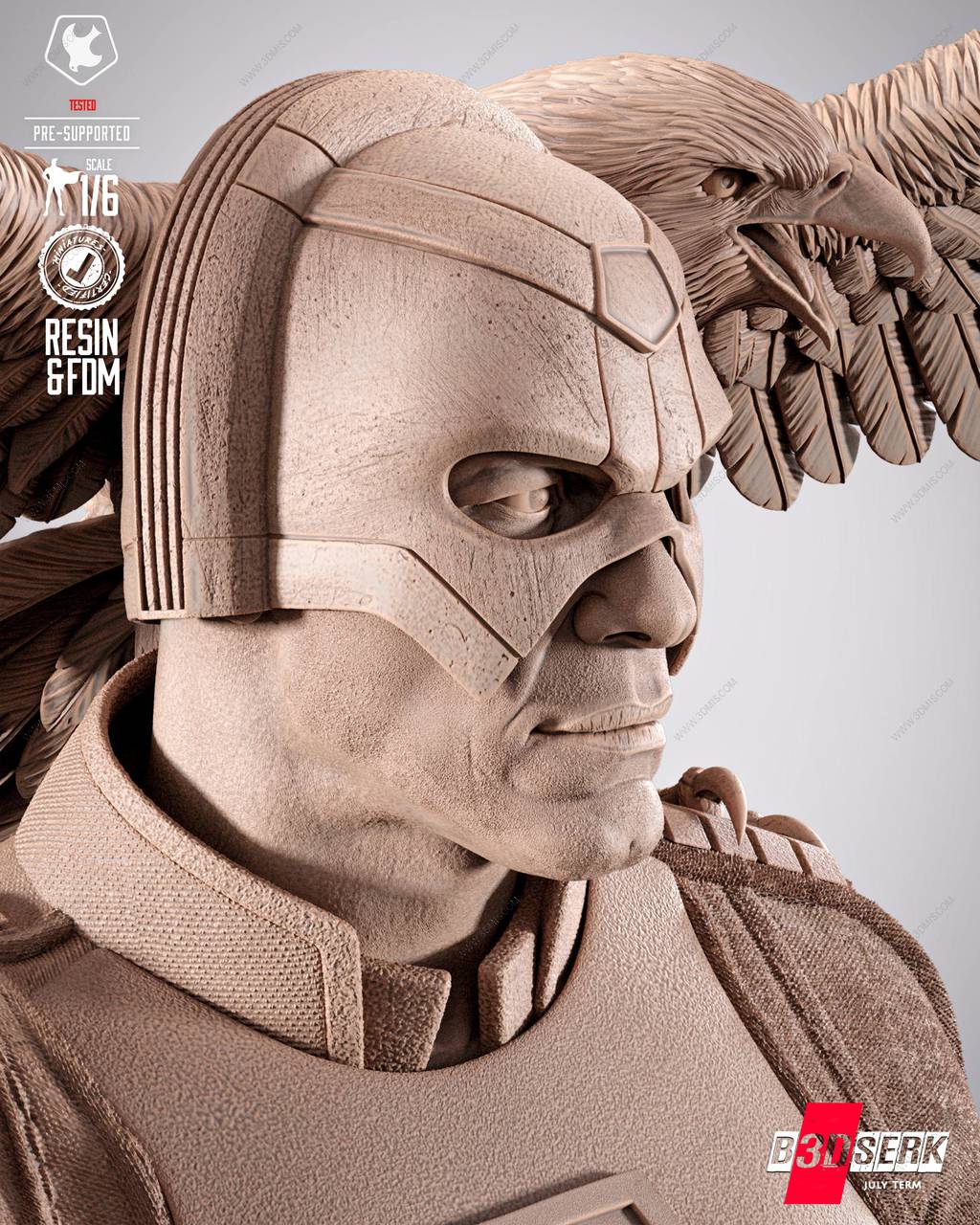 P站图纸印象馆 B3DSERK DC漫画 和平使者 B3DSERK DC漫画 和平使者