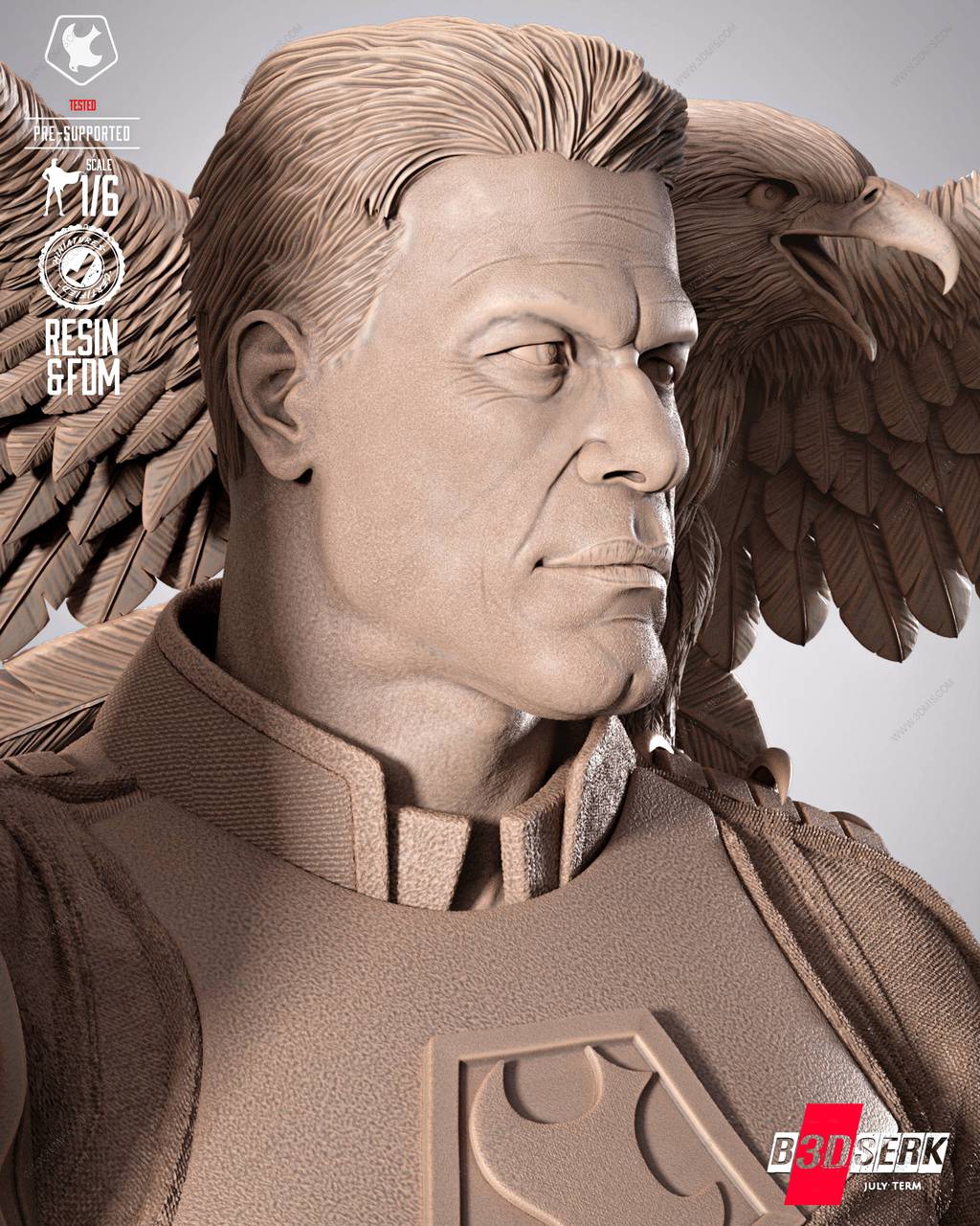 P站图纸印象馆 B3DSERK DC漫画 和平使者 B3DSERK DC漫画 和平使者