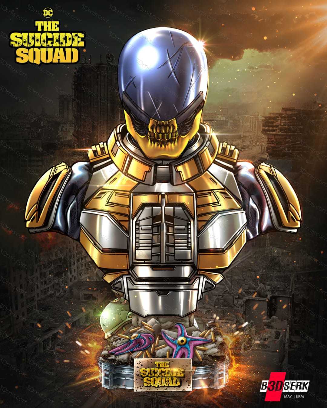 P站图纸印象馆 B3DSERK DC漫画 血腥运动 B3DSERK DC漫画 血腥运动