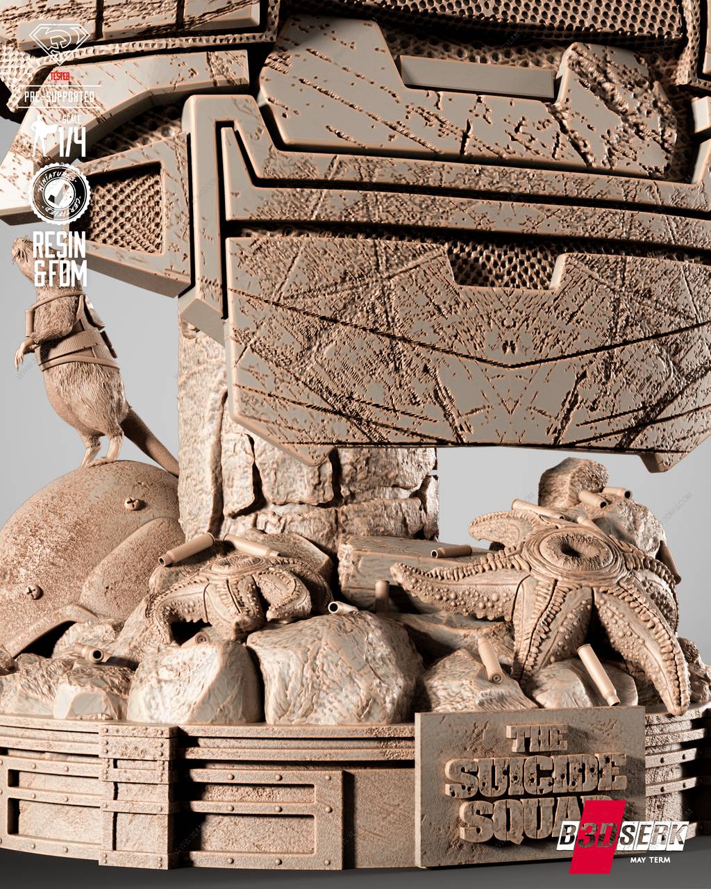 P站图纸印象馆 B3DSERK DC漫画 血腥运动 B3DSERK DC漫画 血腥运动