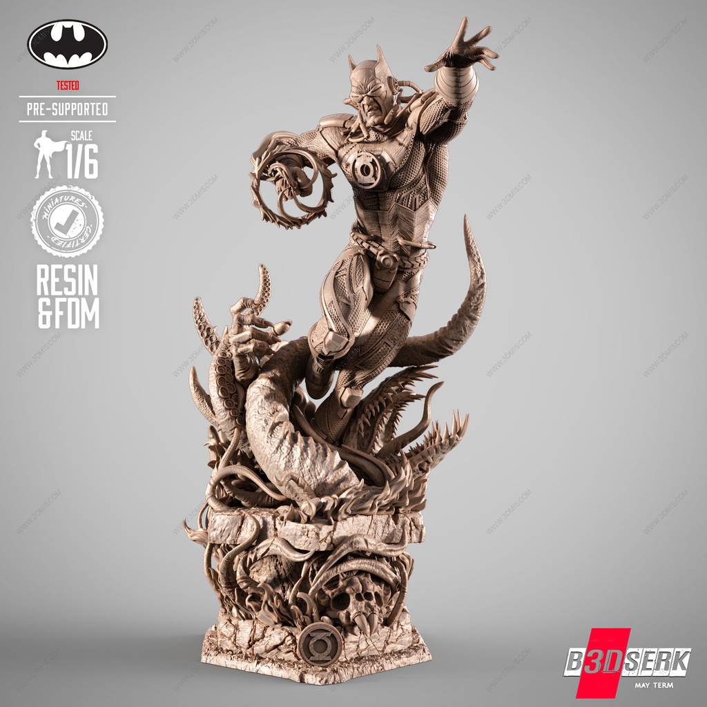 P站图纸印象馆 B3DSERK DC漫画 破晓诡灯 B3DSERK DC漫画 破晓诡灯