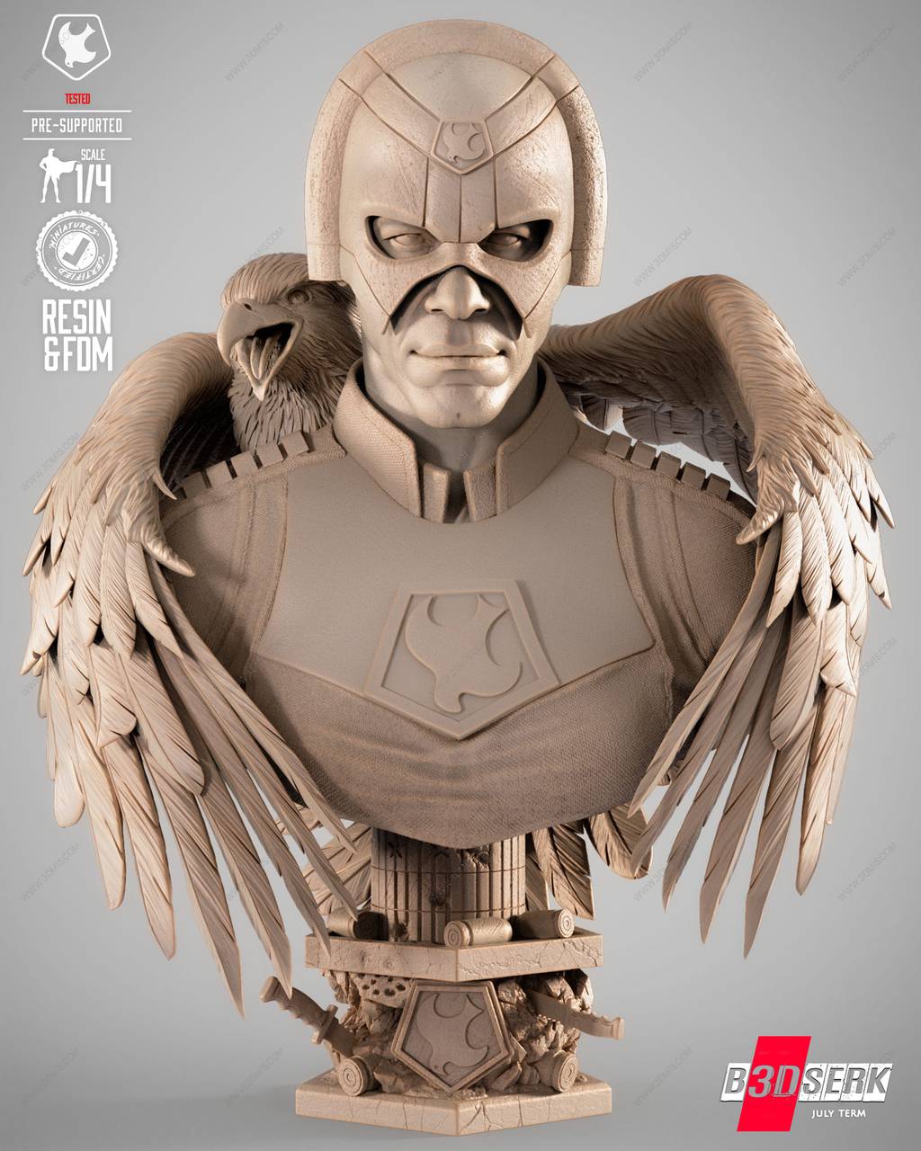 P站图纸印象馆 B3DSERK DC漫画 和平使者 B3DSERK DC漫画 和平使者