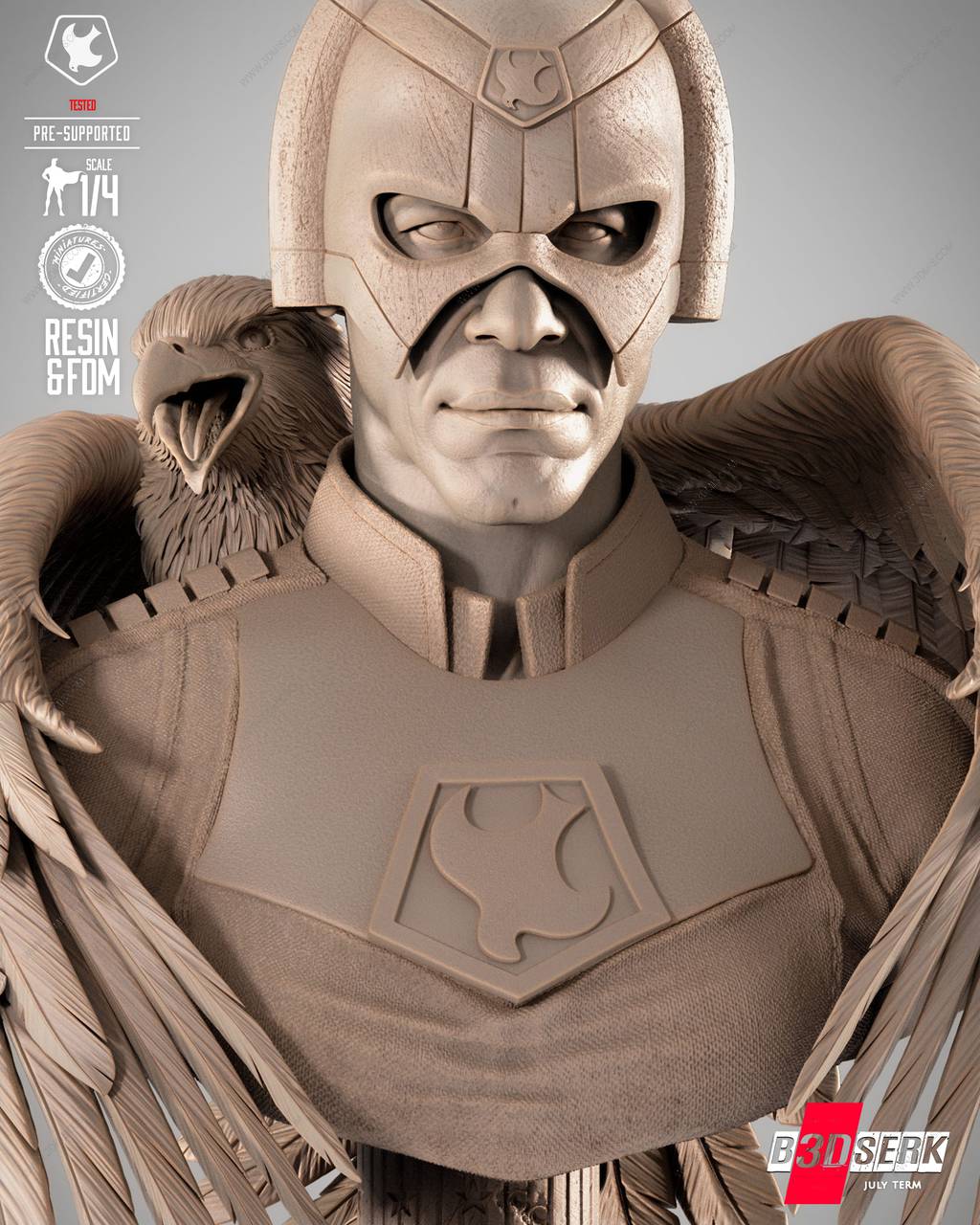 P站图纸印象馆 B3DSERK DC漫画 和平使者 B3DSERK DC漫画 和平使者