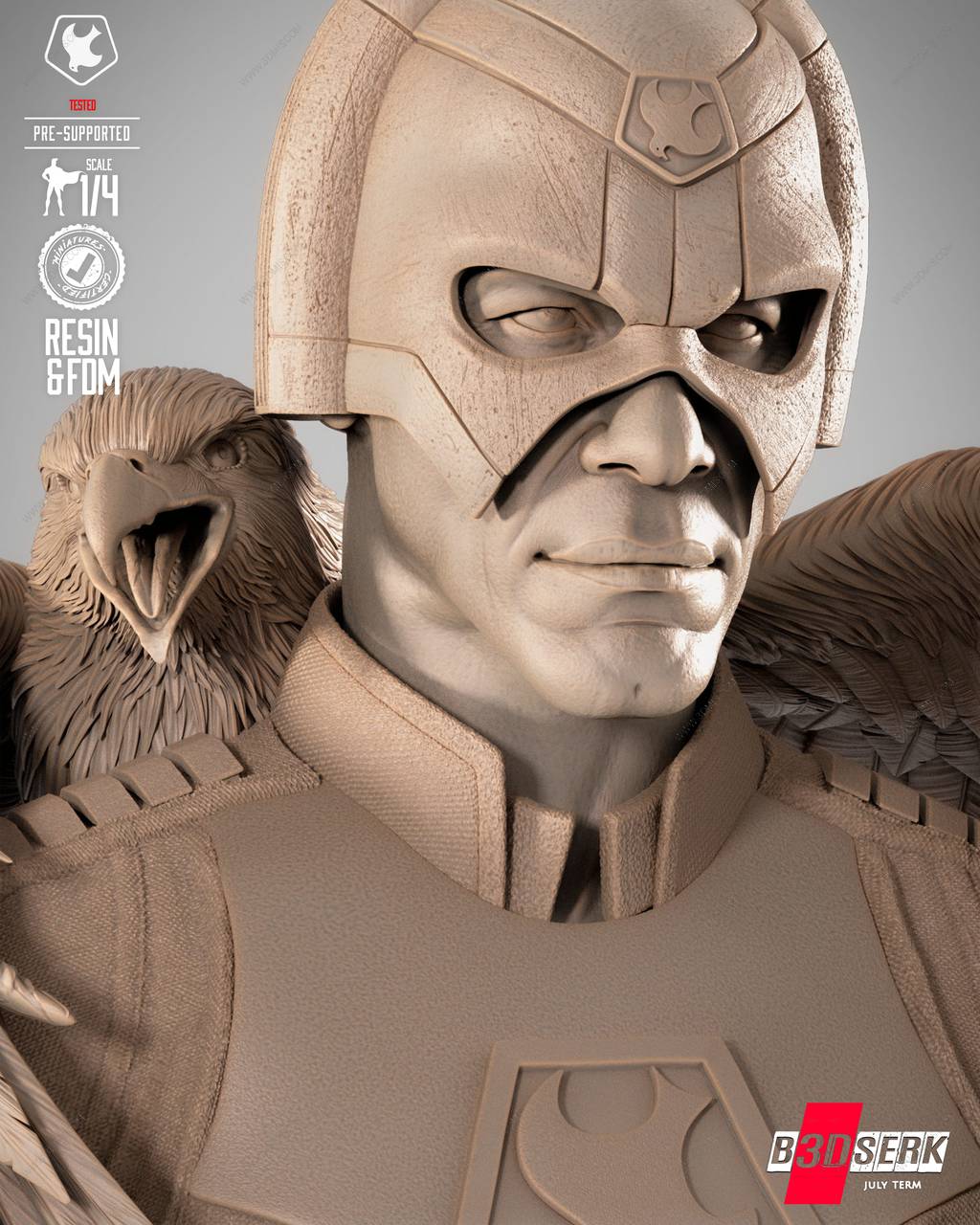 P站图纸印象馆 B3DSERK DC漫画 和平使者 B3DSERK DC漫画 和平使者