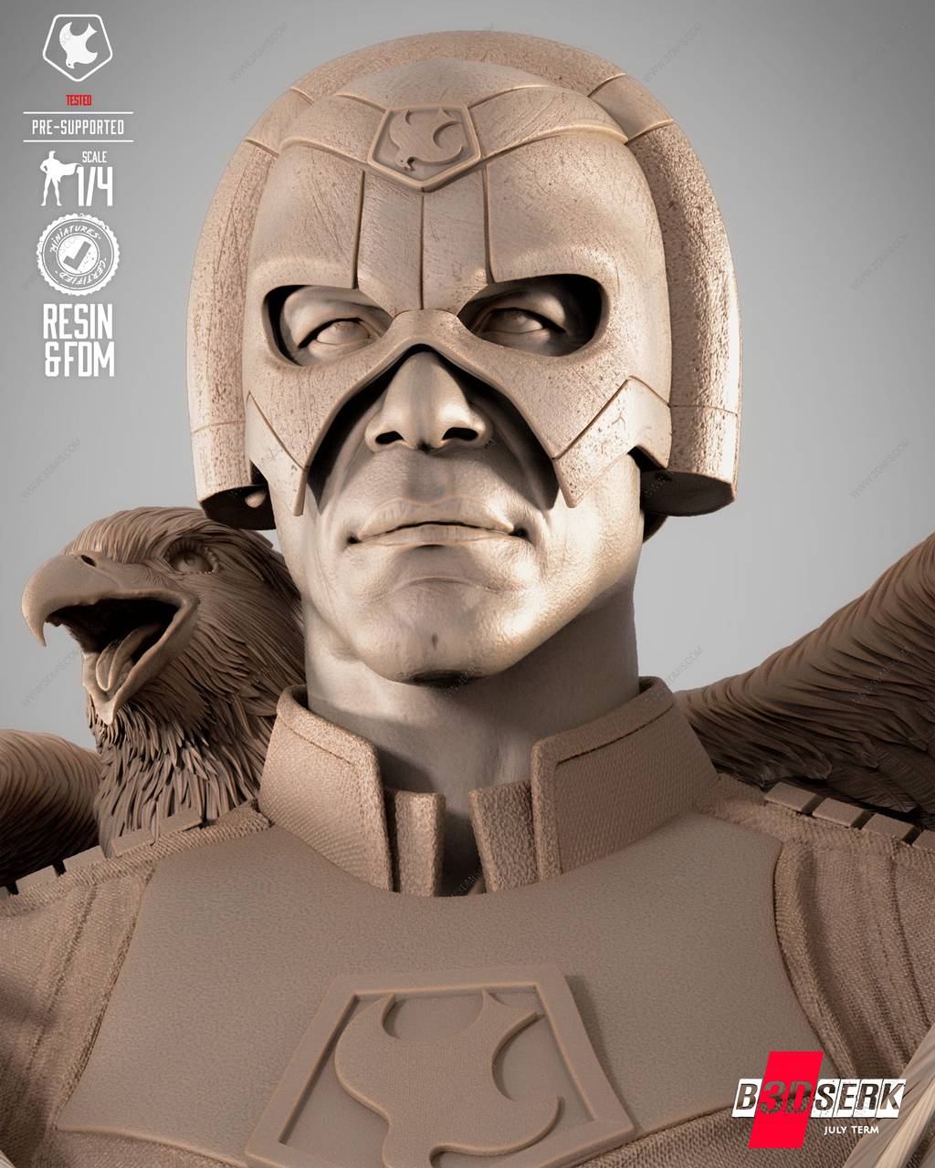 P站图纸印象馆 B3DSERK DC漫画 和平使者 B3DSERK DC漫画 和平使者