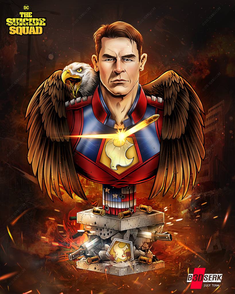 P站图纸印象馆 B3DSERK DC漫画 和平使者 B3DSERK DC漫画 和平使者