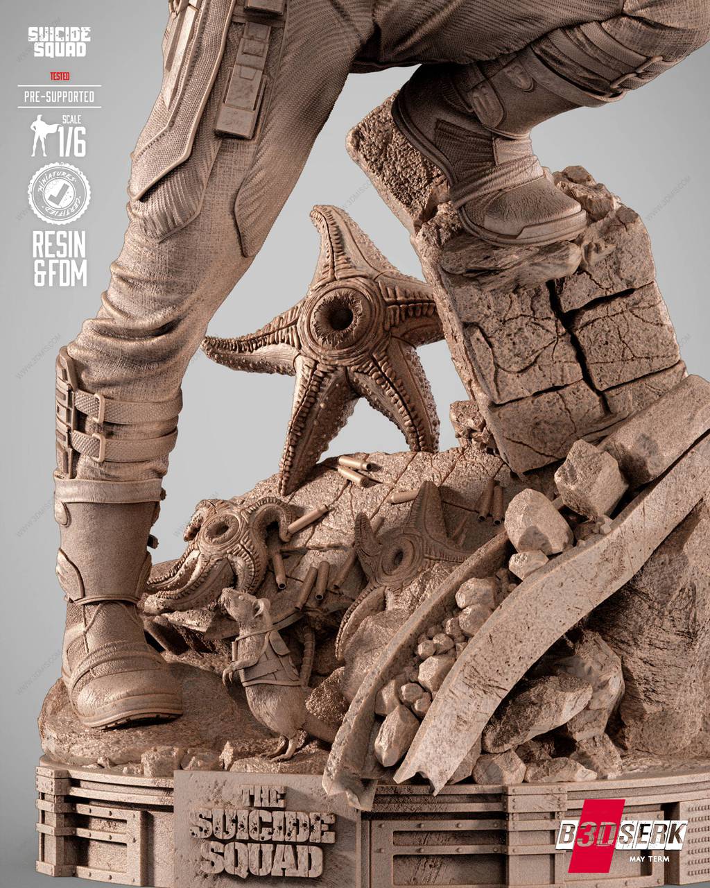 P站图纸印象馆 B3DSERK DC漫画 血腥运动 B3DSERK DC漫画 血腥运动