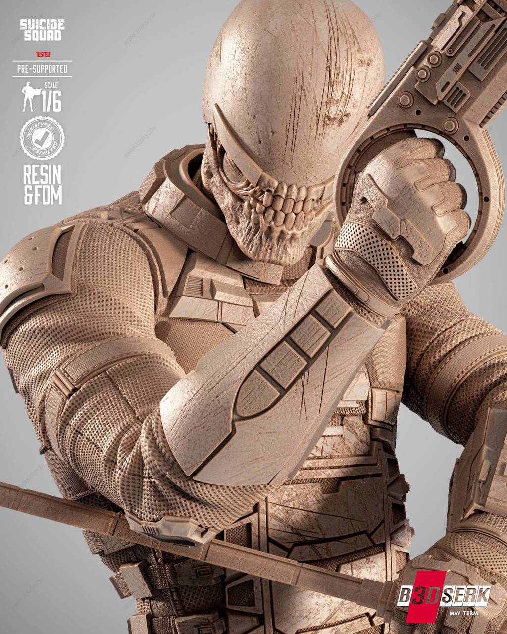 P站图纸印象馆 B3DSERK DC漫画 血腥运动 B3DSERK DC漫画 血腥运动