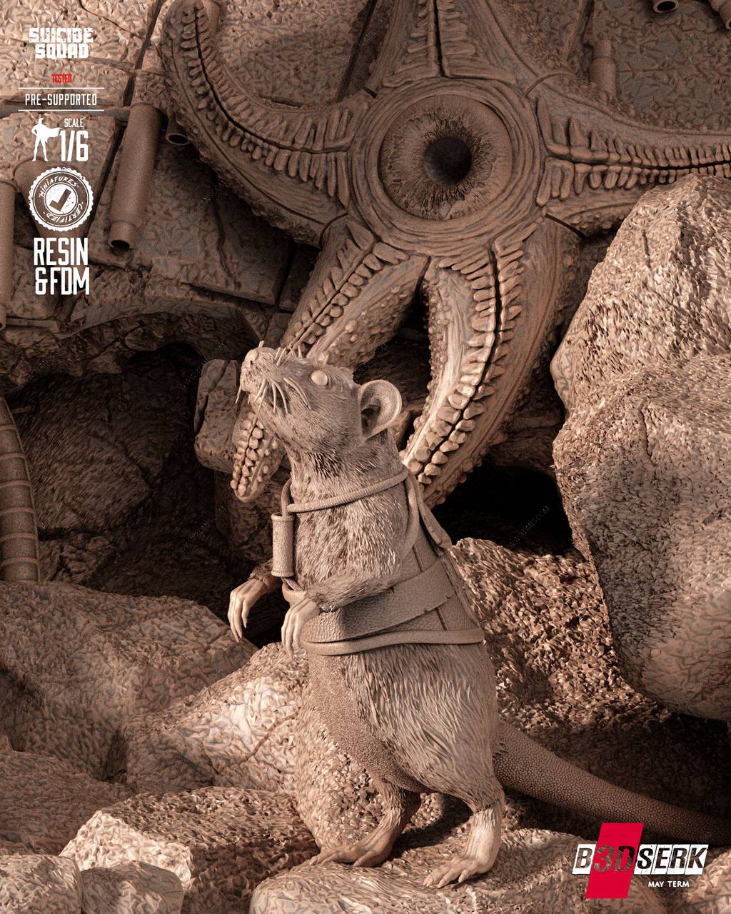 P站图纸印象馆 B3DSERK DC漫画 血腥运动 B3DSERK DC漫画 血腥运动