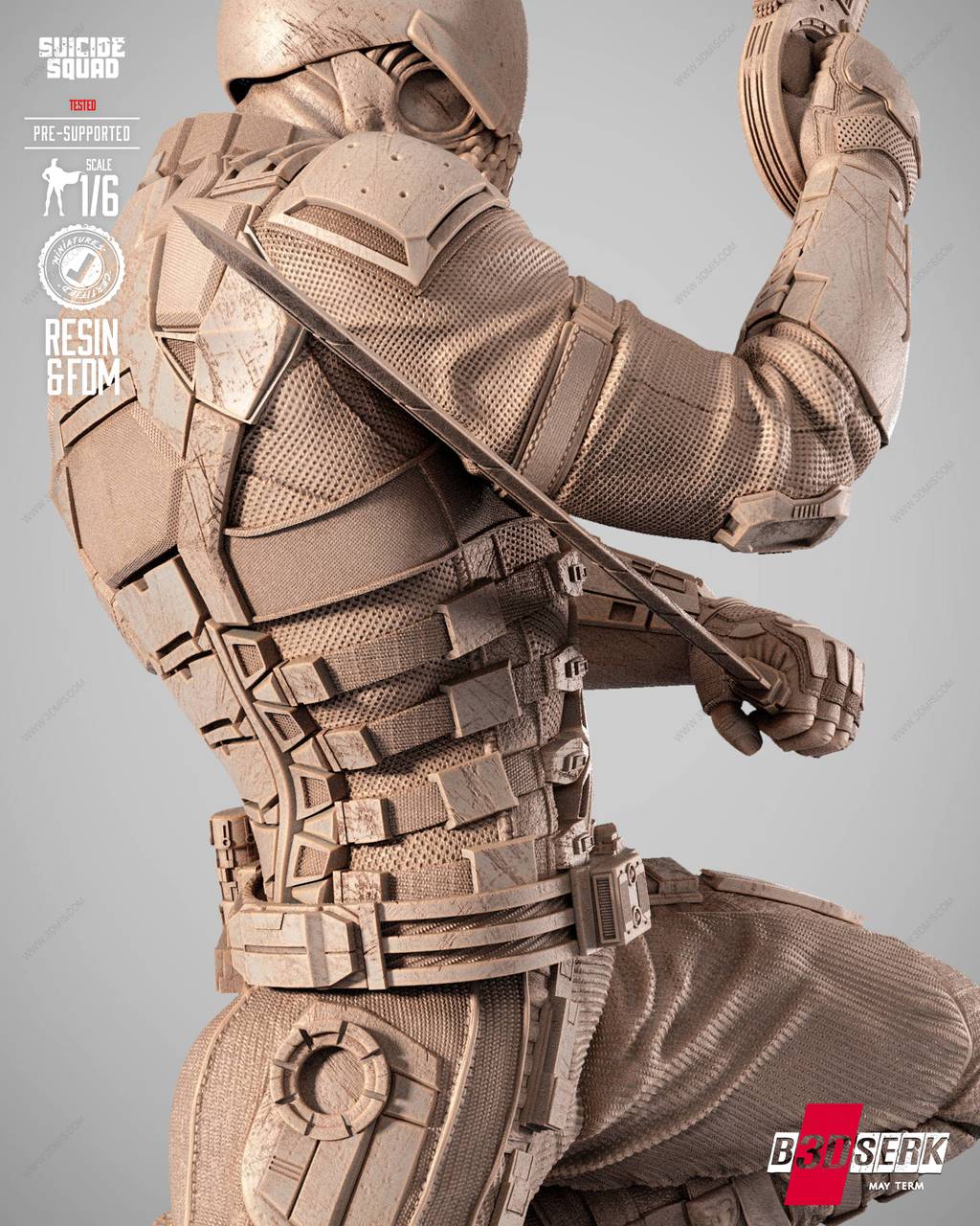 P站图纸印象馆 B3DSERK DC漫画 血腥运动 B3DSERK DC漫画 血腥运动