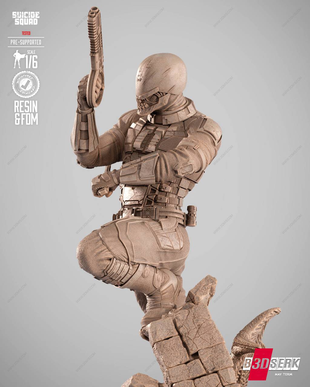 P站图纸印象馆 B3DSERK DC漫画 血腥运动 B3DSERK DC漫画 血腥运动