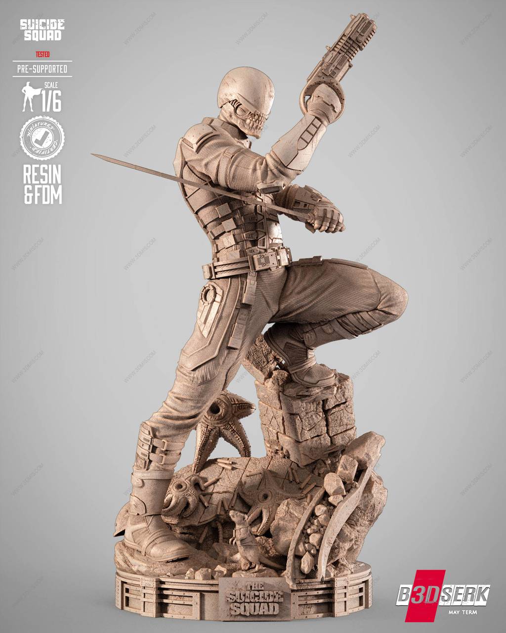 P站图纸印象馆 B3DSERK DC漫画 血腥运动 B3DSERK DC漫画 血腥运动