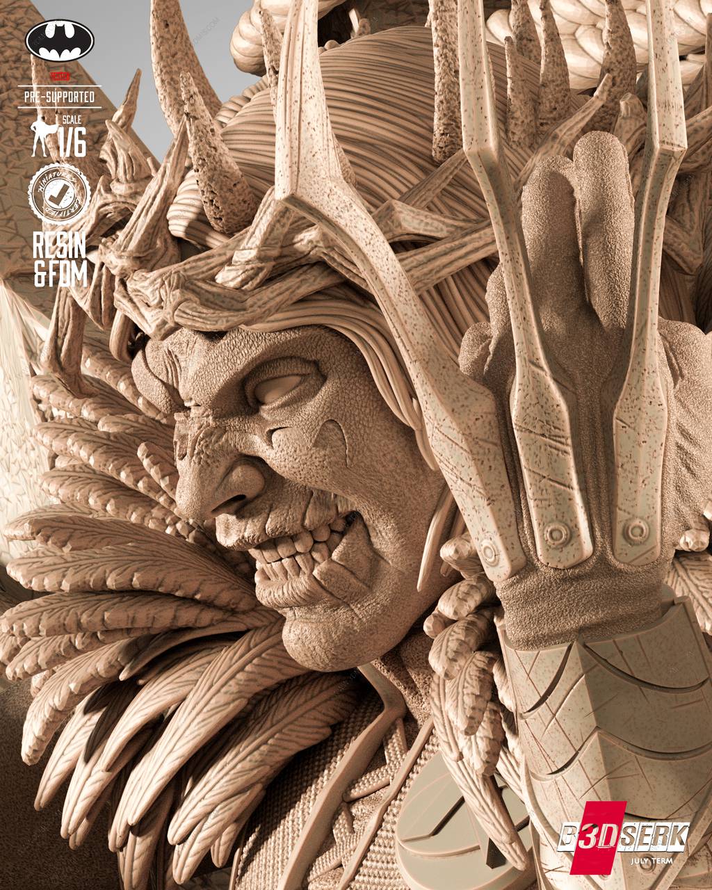 P站图纸印象馆 B3DSERK DC漫画 罗宾王 B3DSERK DC漫画 罗宾王