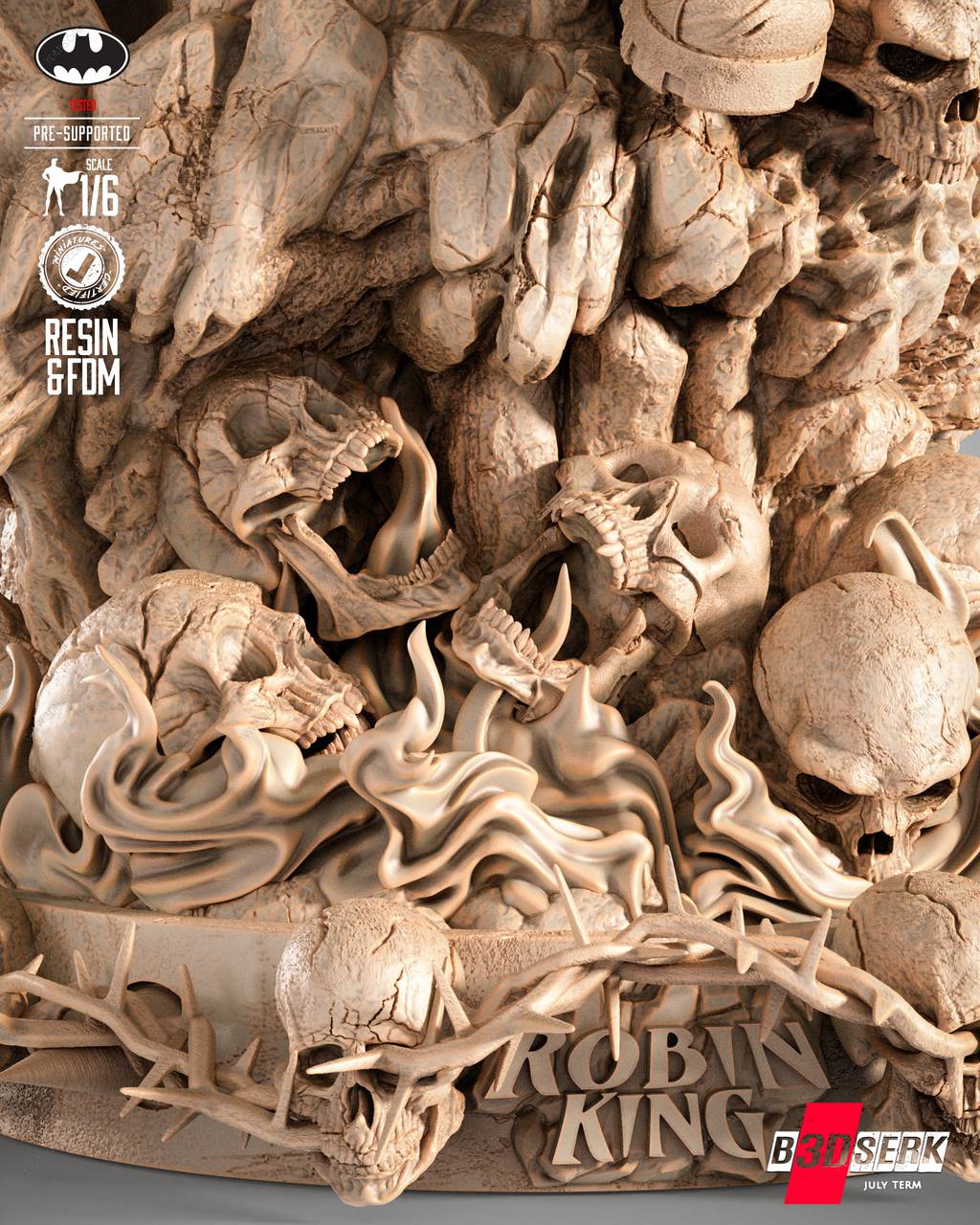 P站图纸印象馆 B3DSERK DC漫画 罗宾王 B3DSERK DC漫画 罗宾王