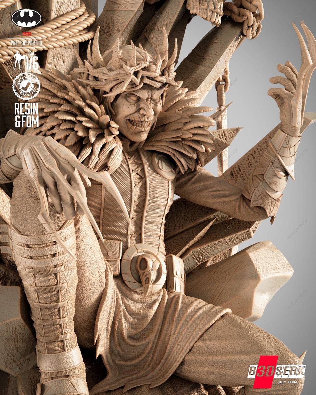 P站图纸印象馆 B3DSERK DC漫画 罗宾王 B3DSERK DC漫画 罗宾王