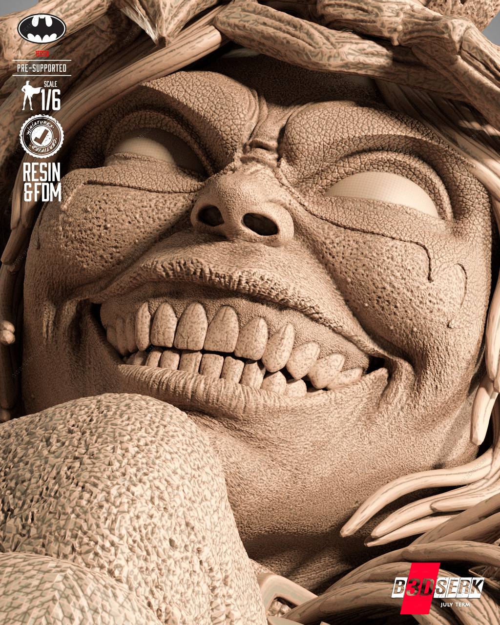 P站图纸印象馆 B3DSERK DC漫画 罗宾王 B3DSERK DC漫画 罗宾王