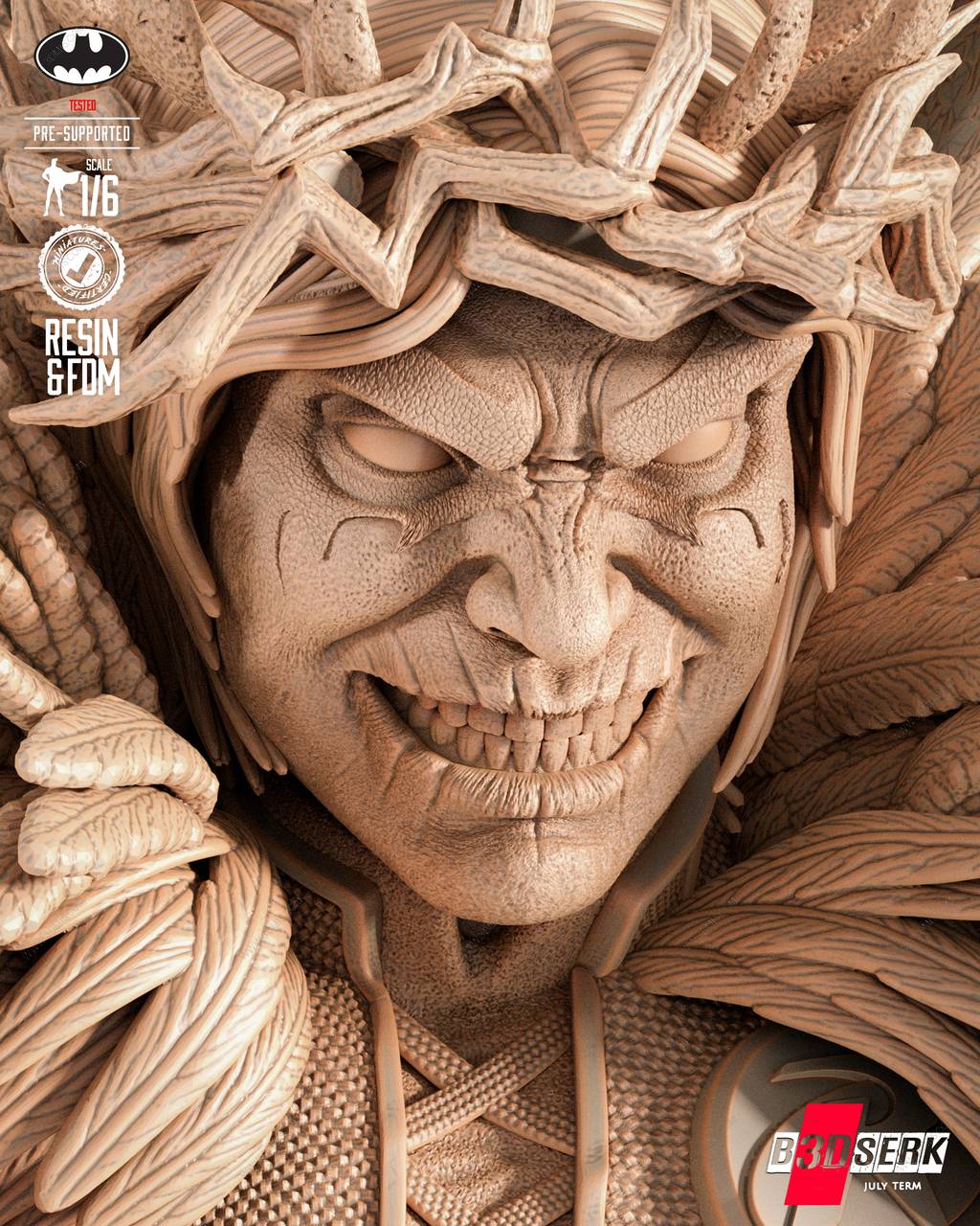 P站图纸印象馆 B3DSERK DC漫画 罗宾王 B3DSERK DC漫画 罗宾王