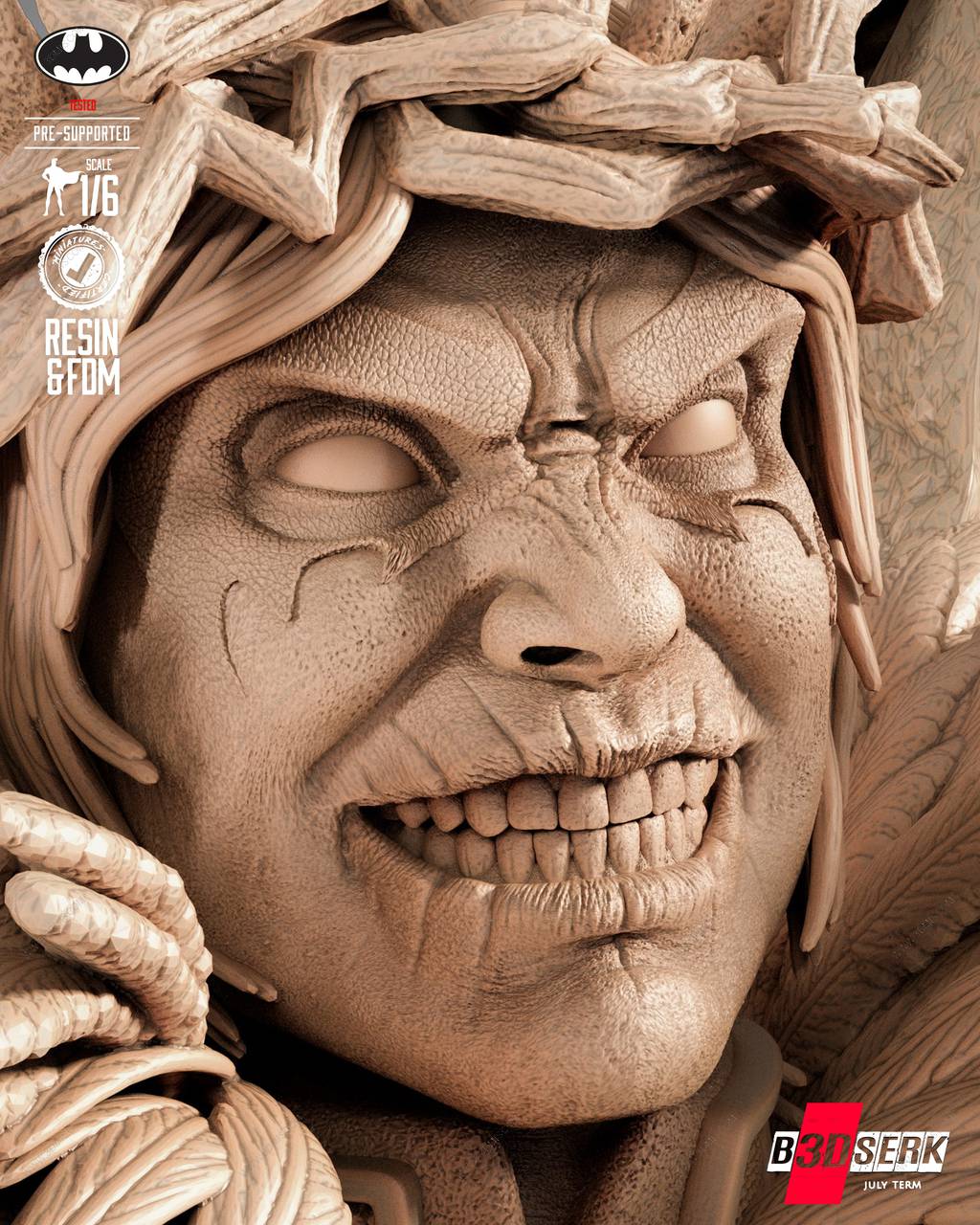 P站图纸印象馆 B3DSERK DC漫画 罗宾王 B3DSERK DC漫画 罗宾王