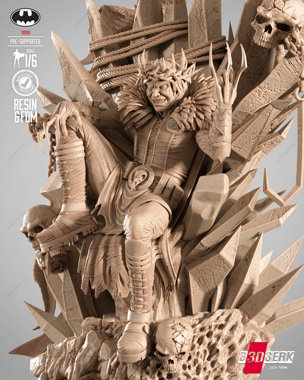 P站图纸印象馆 B3DSERK DC漫画 罗宾王 B3DSERK DC漫画 罗宾王