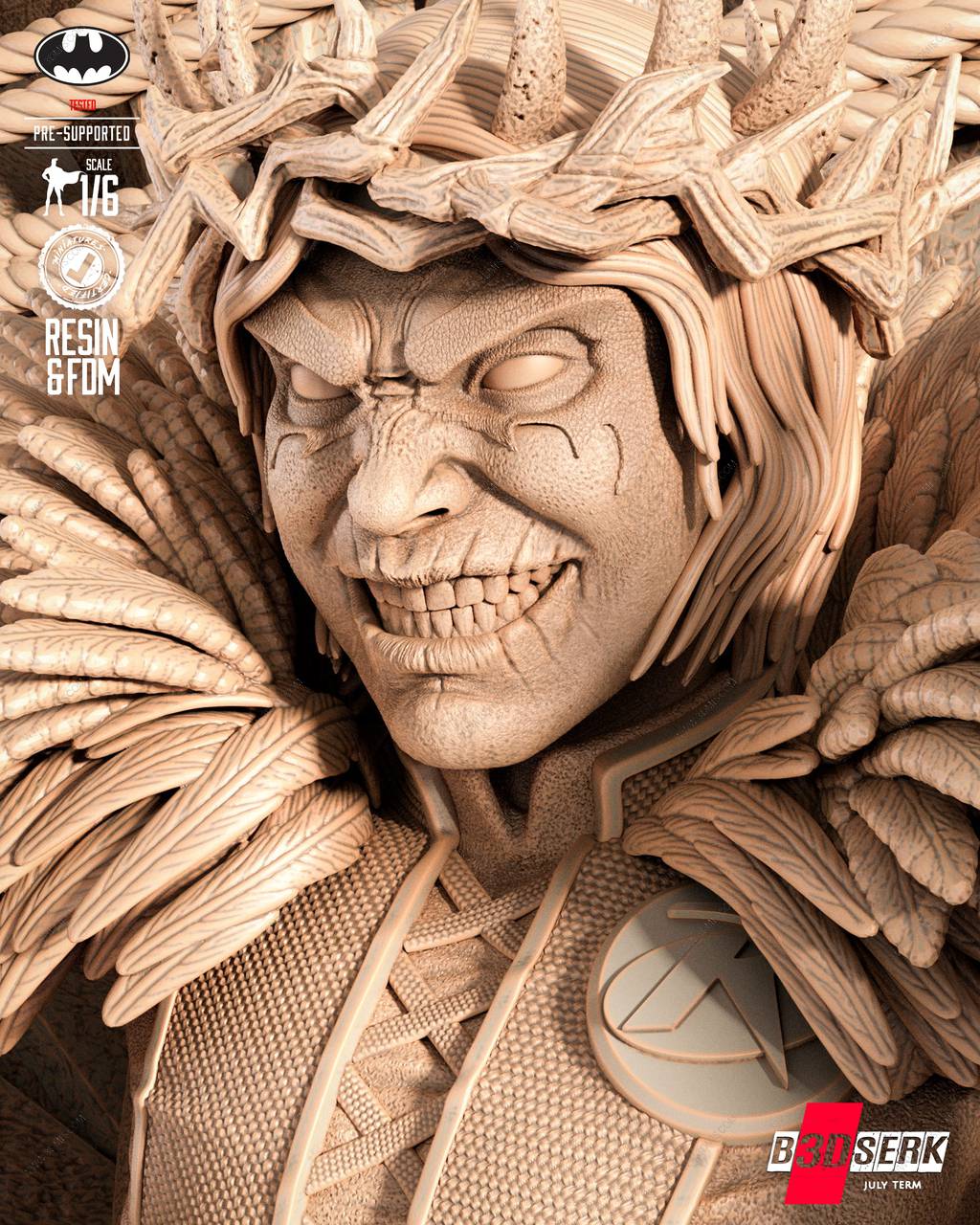 P站图纸印象馆 B3DSERK DC漫画 罗宾王 B3DSERK DC漫画 罗宾王