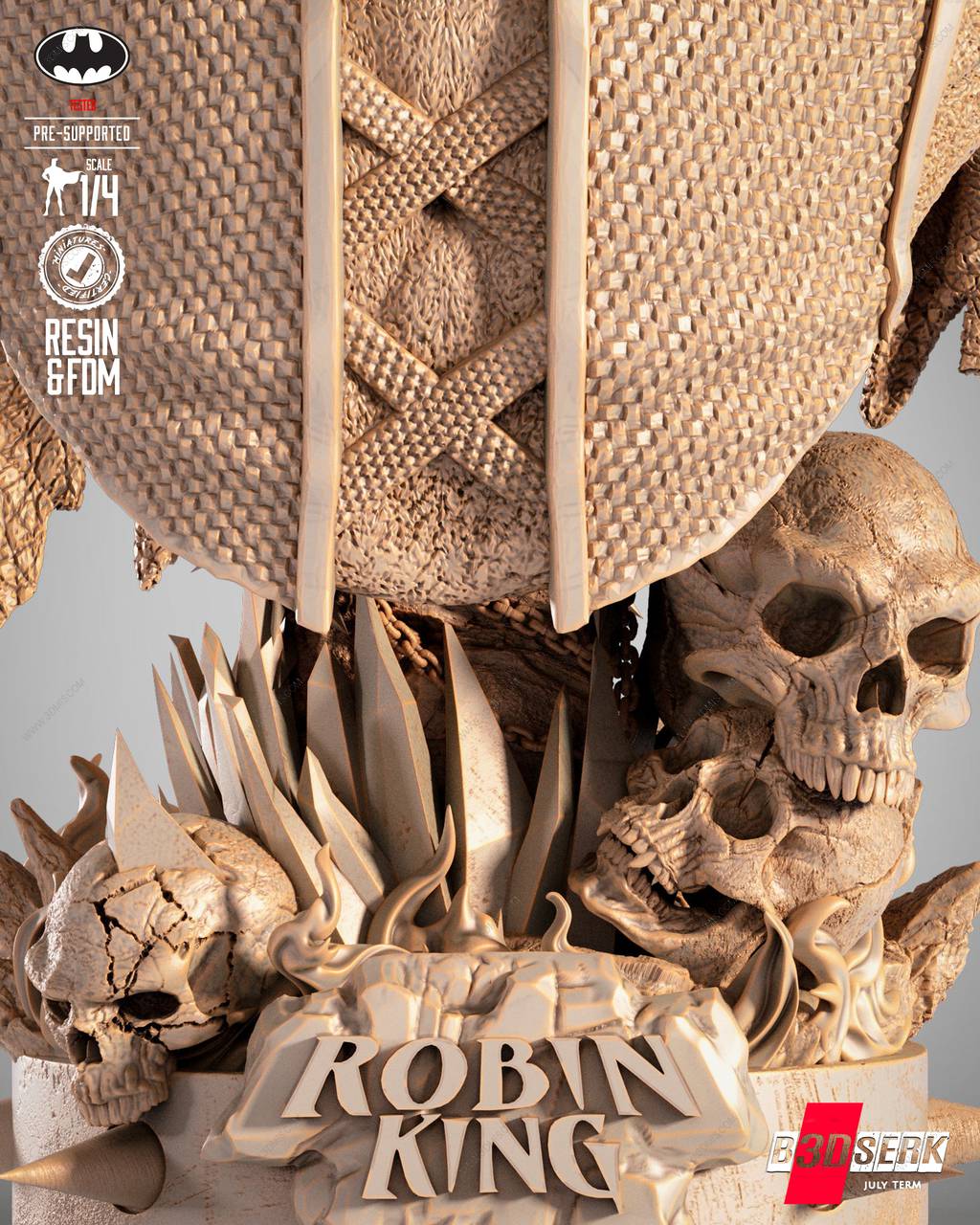 P站图纸印象馆 B3DSERK DC漫画 罗宾王 B3DSERK DC漫画 罗宾王