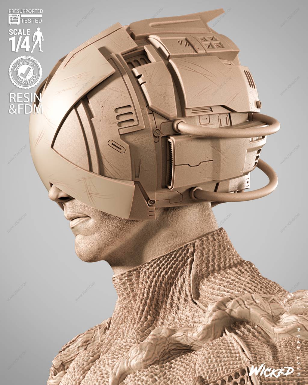 P站图纸印象馆 3DWicked 漫威 X教授 3DWicked 漫威 X教授