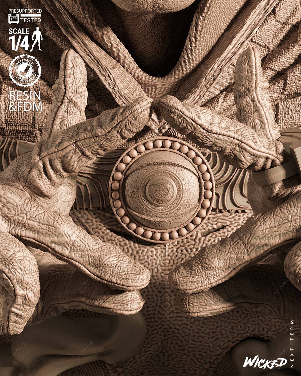 P站图纸印象馆 3DWicked 漫威 奇异博士 3DWicked 漫威 奇异博士