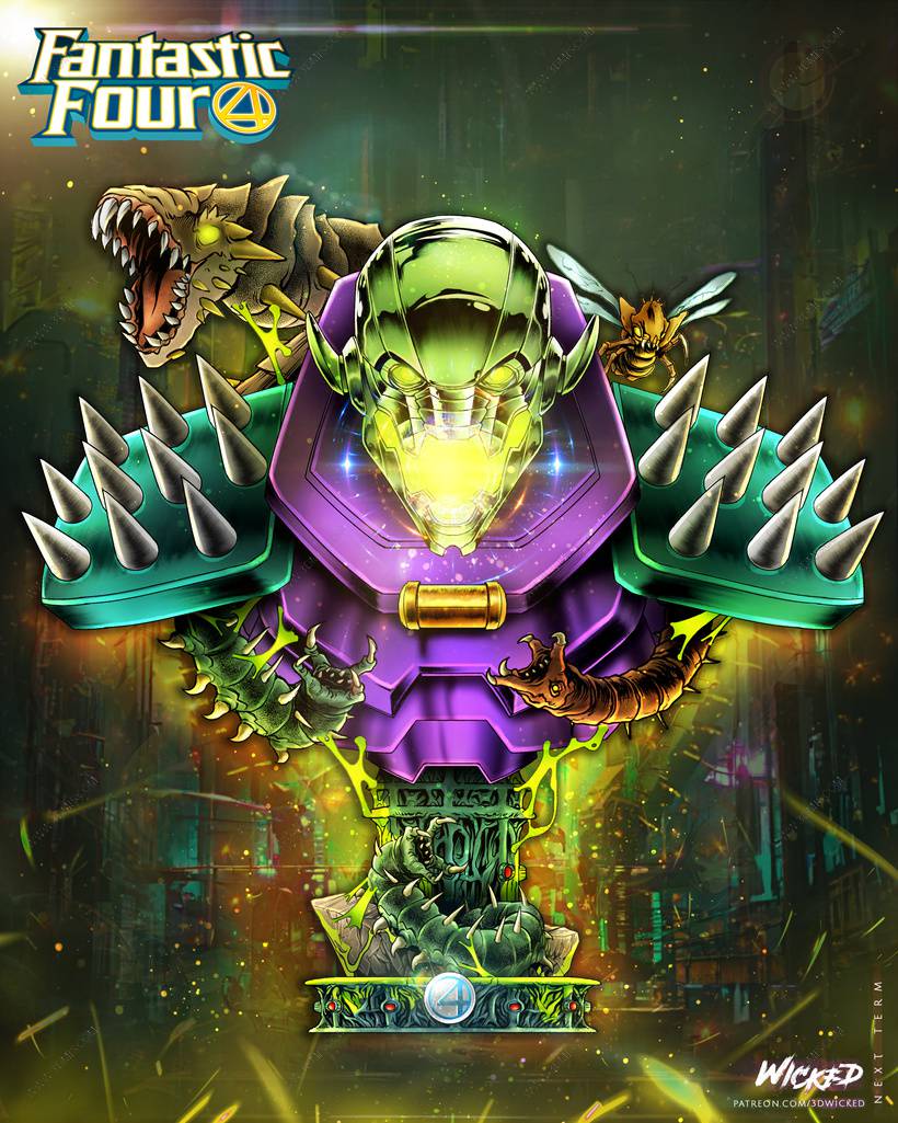 P站图纸印象馆 3DWicked 漫威 歼灭者 3DWicked 漫威 歼灭者