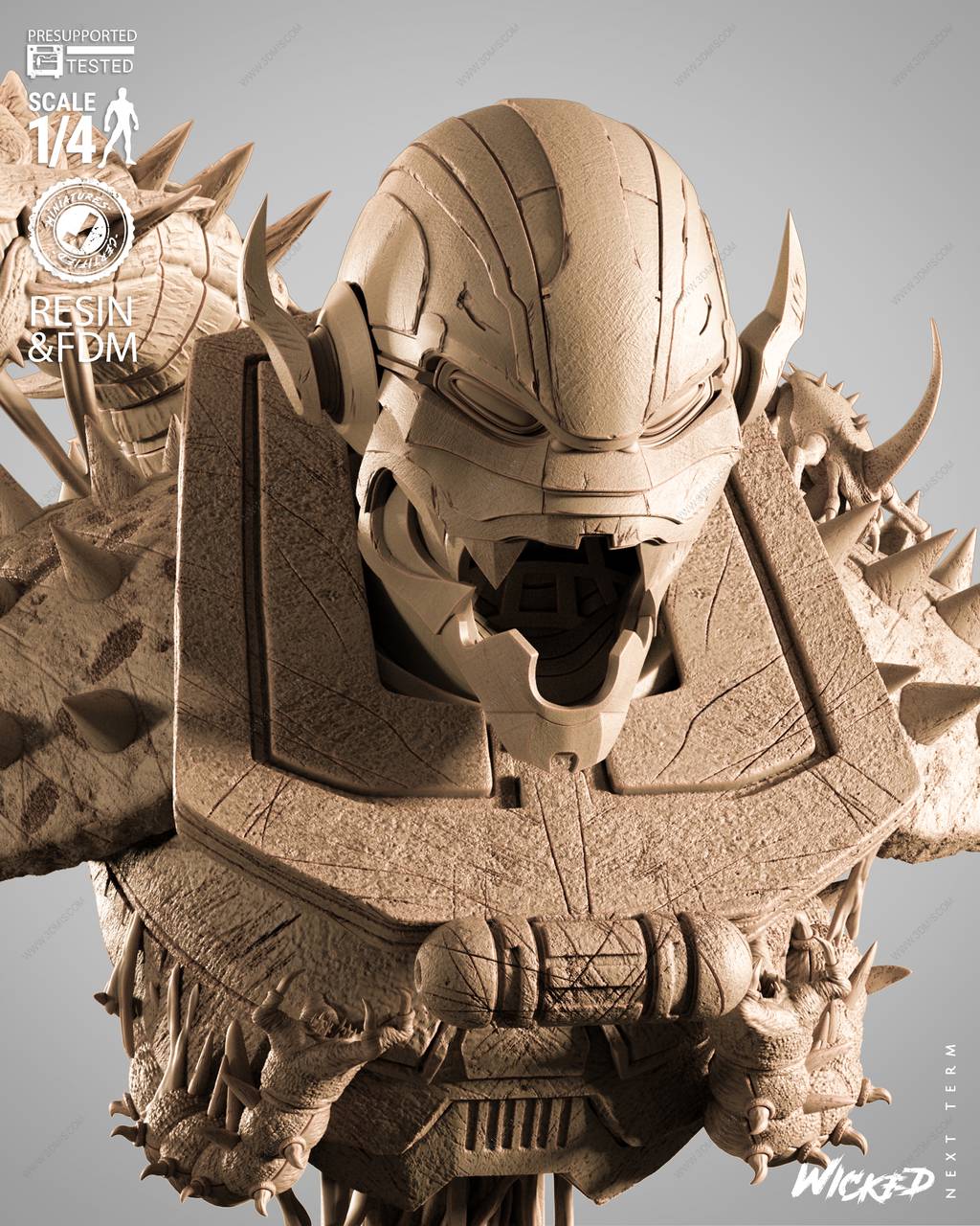 P站图纸印象馆 3DWicked 漫威 歼灭者 3DWicked 漫威 歼灭者