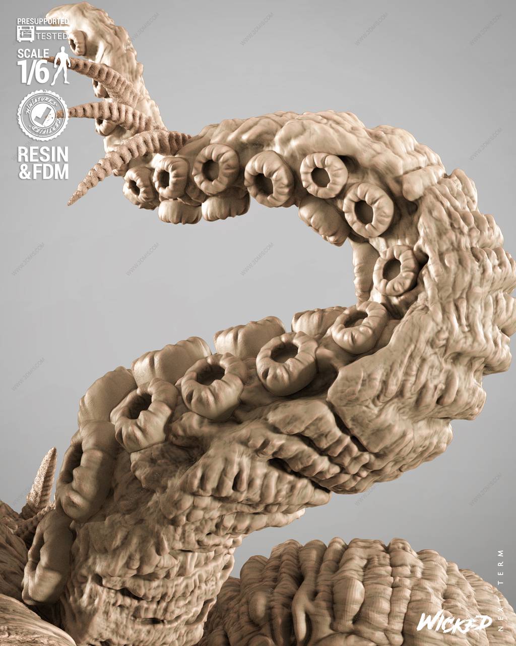 P站图纸印象馆 3DWicked 漫威 眼魔 3DWicked 漫威 眼魔