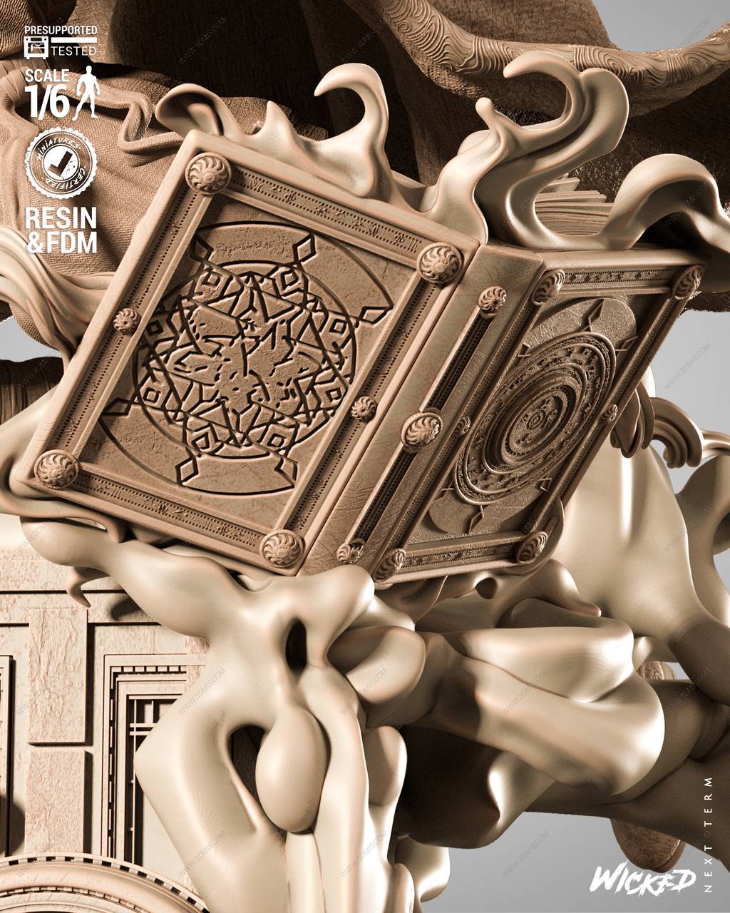 P站图纸印象馆 3DWicked 漫威 奇异博士 3DWicked 漫威 奇异博士