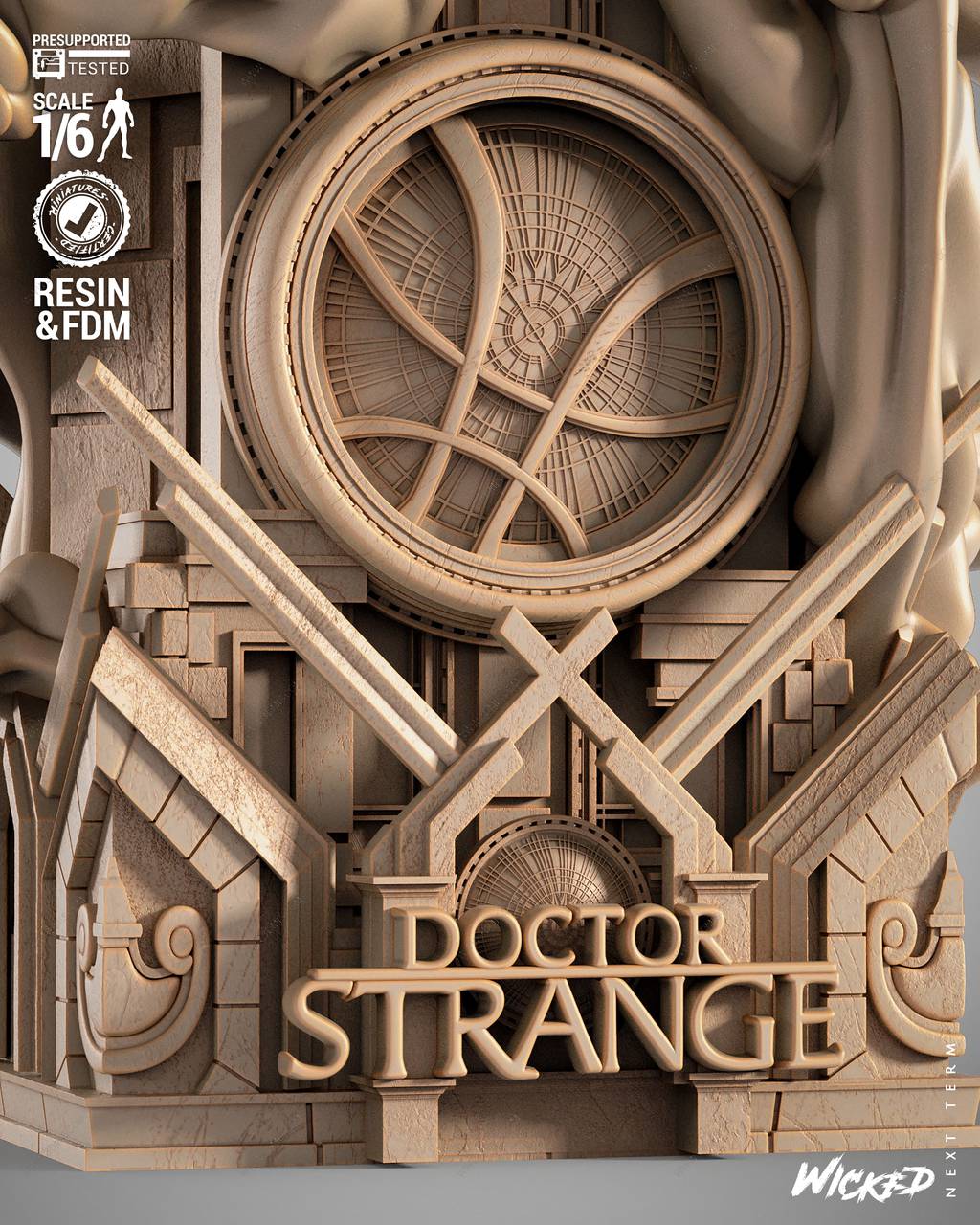 P站图纸印象馆 3DWicked 漫威 奇异博士 3DWicked 漫威 奇异博士