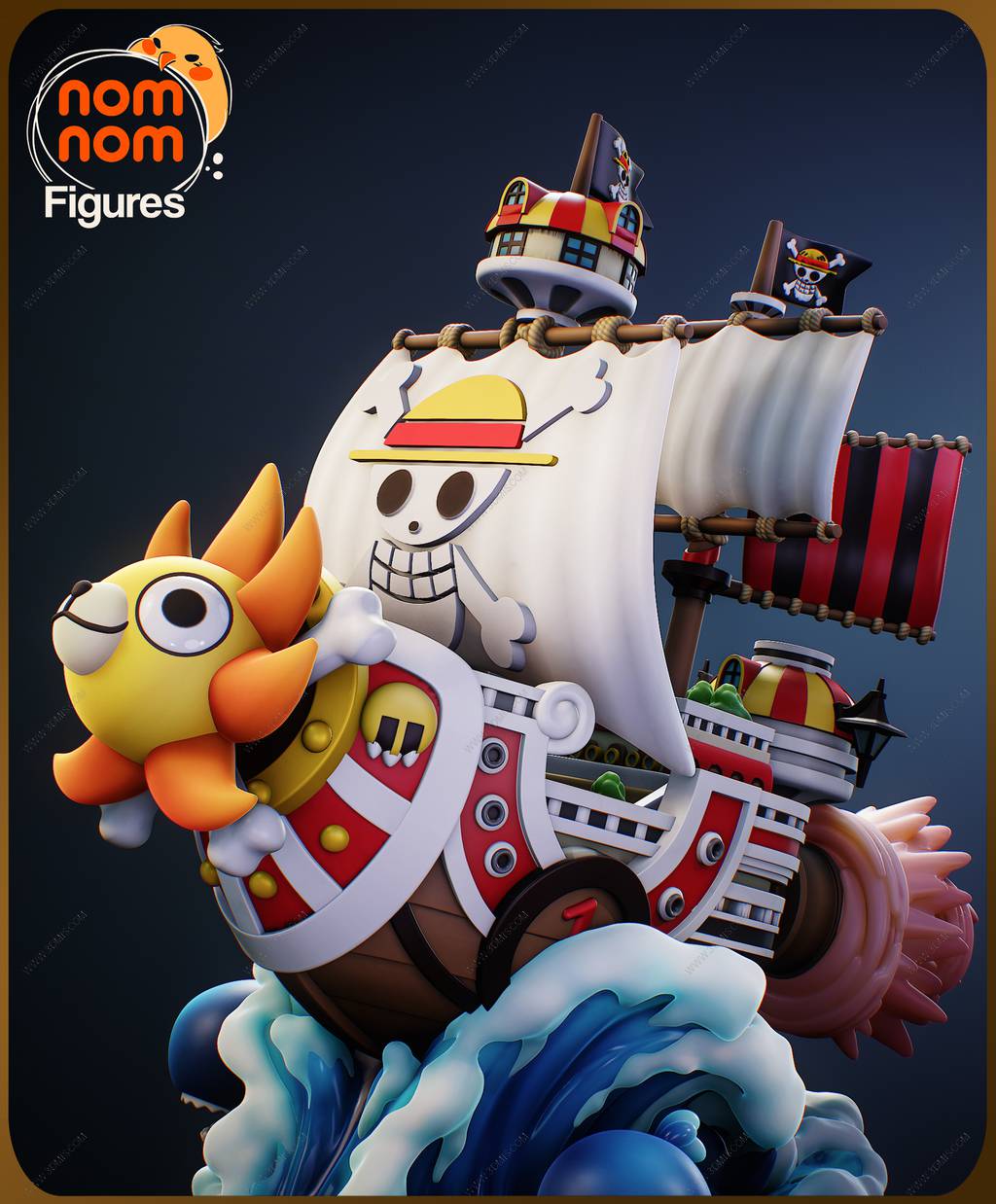 P站图纸印象馆 NomNom 海贼王 千阳号 NomNom 海贼王 千阳号