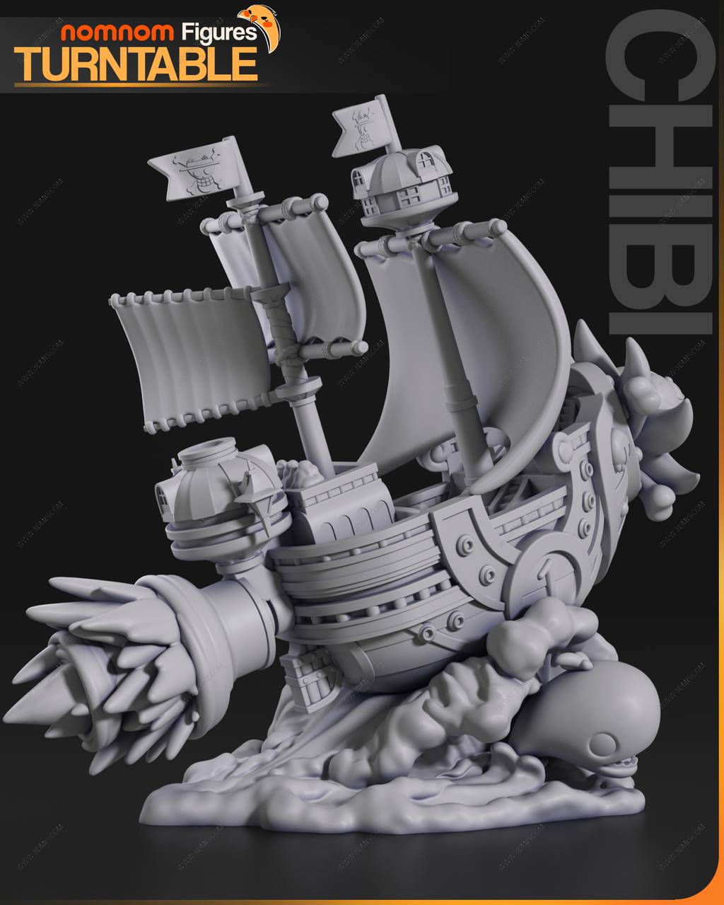 P站图纸印象馆 NomNom 海贼王 千阳号 NomNom 海贼王 千阳号