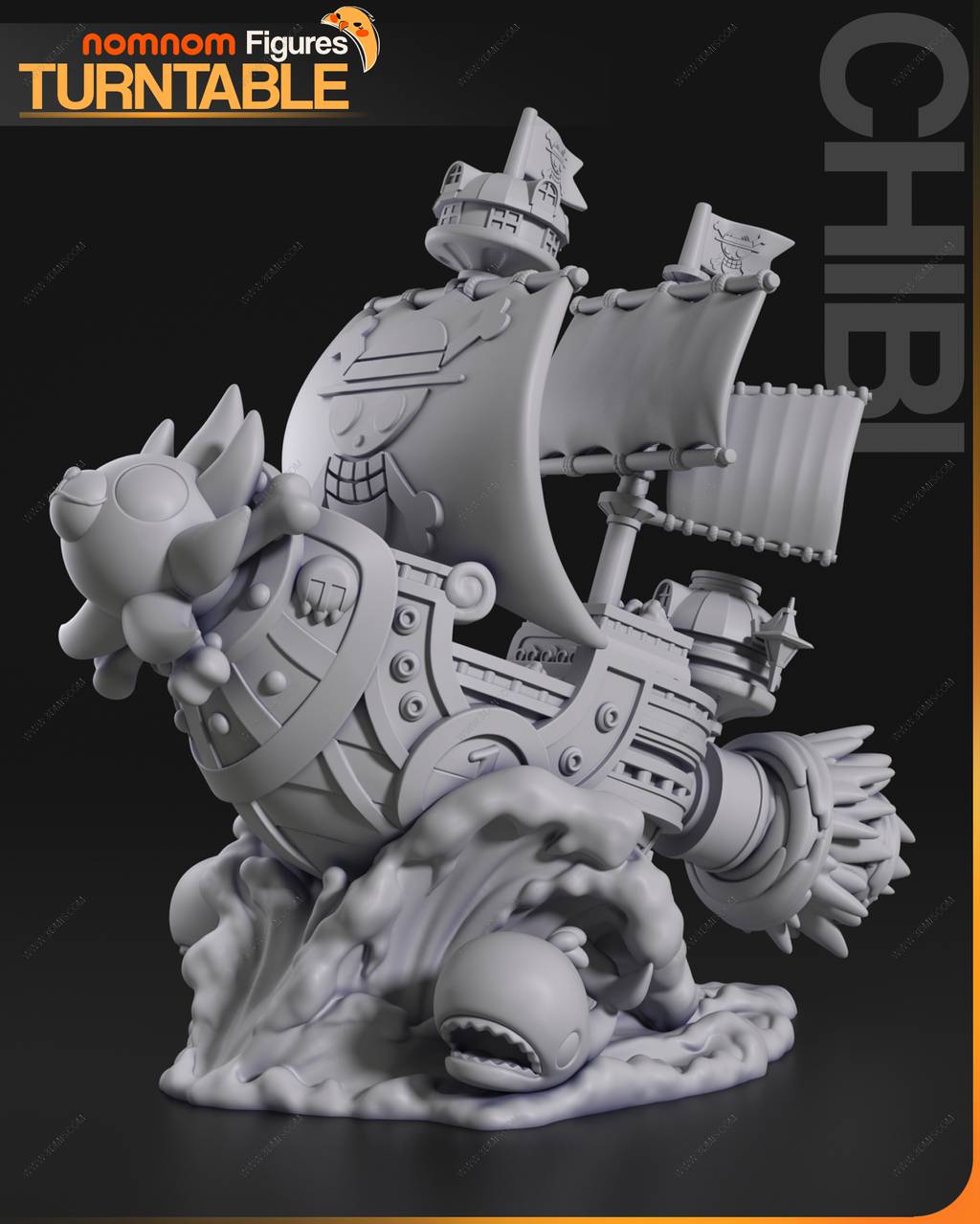 P站图纸印象馆 NomNom 海贼王 千阳号 NomNom 海贼王 千阳号