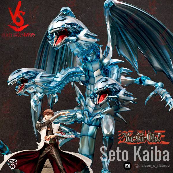 P站图纸印象馆 VS3D 游戏王 塞托·凯巴和蓝眼白龙 VS3D 游戏王 塞托·凯巴和蓝眼白龙