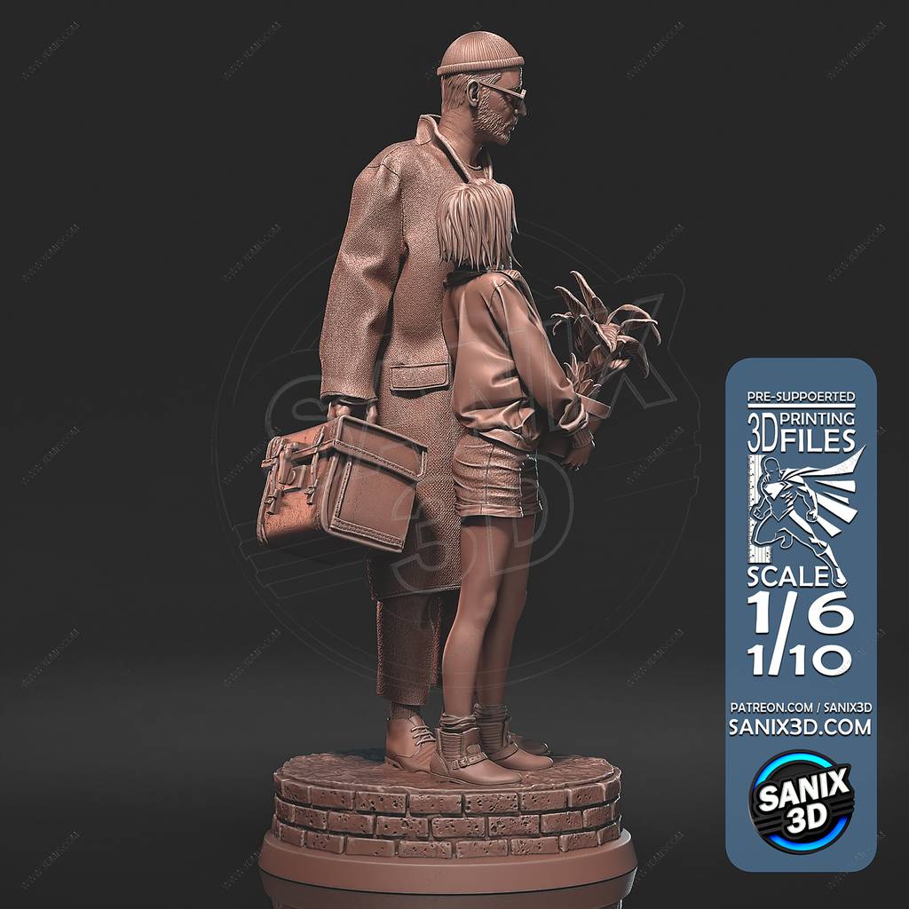 P站图纸印象馆 Sanix3d 这个杀手不太冷 莱昂和玛蒂尔达 Sanix3d 这个杀手不太冷 莱昂和玛蒂尔达