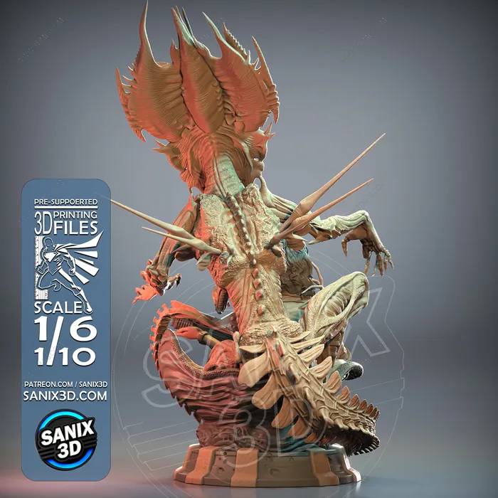 P站图纸印象馆 Sanix3d 异形 艾伦·雷普莉 Sanix3d 异形 艾伦·雷普莉