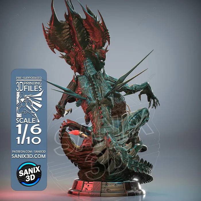 P站图纸印象馆 Sanix3d 异形 艾伦·雷普莉 Sanix3d 异形 艾伦·雷普莉