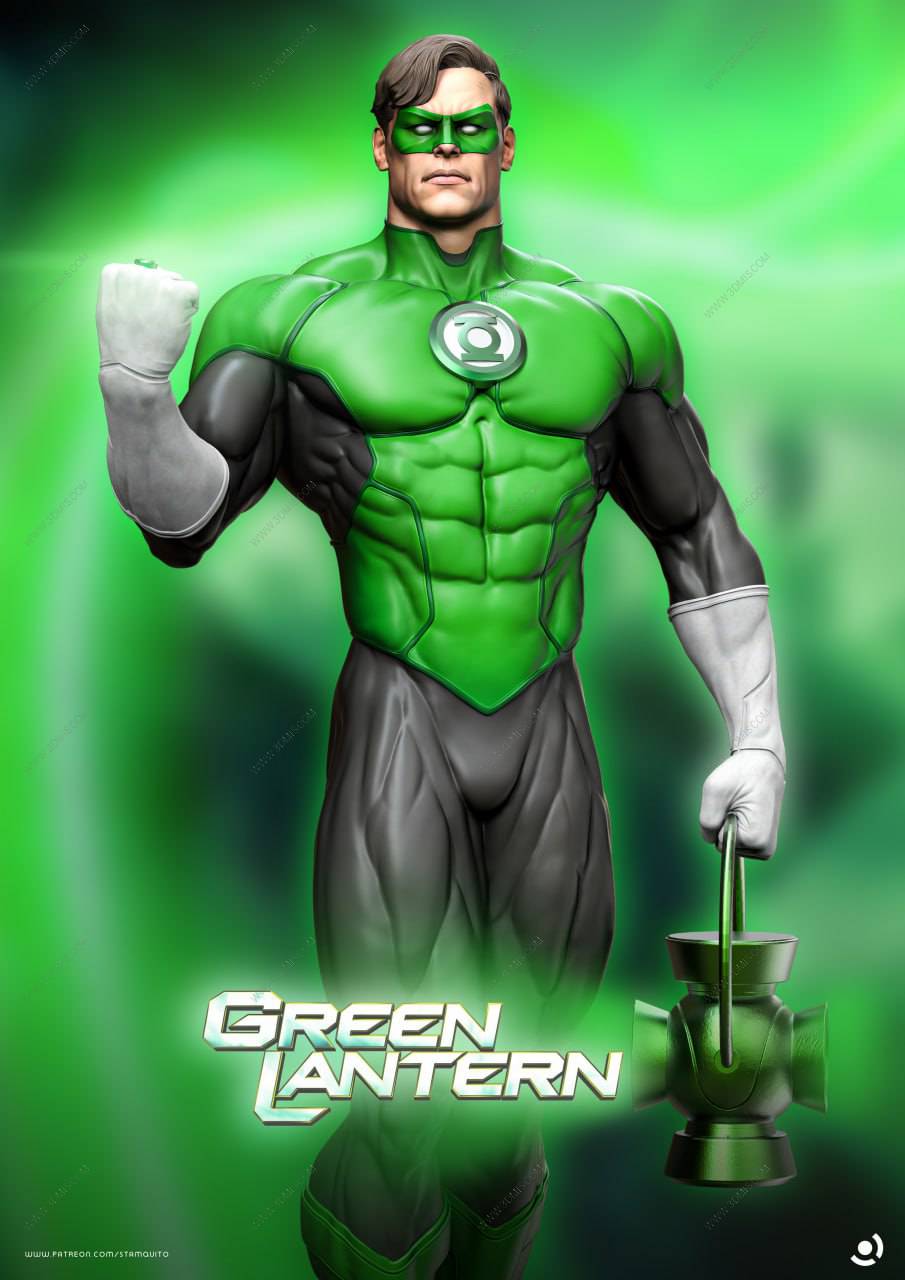 P站图纸印象馆 DC漫画 绿灯侠 DC漫画 绿灯侠